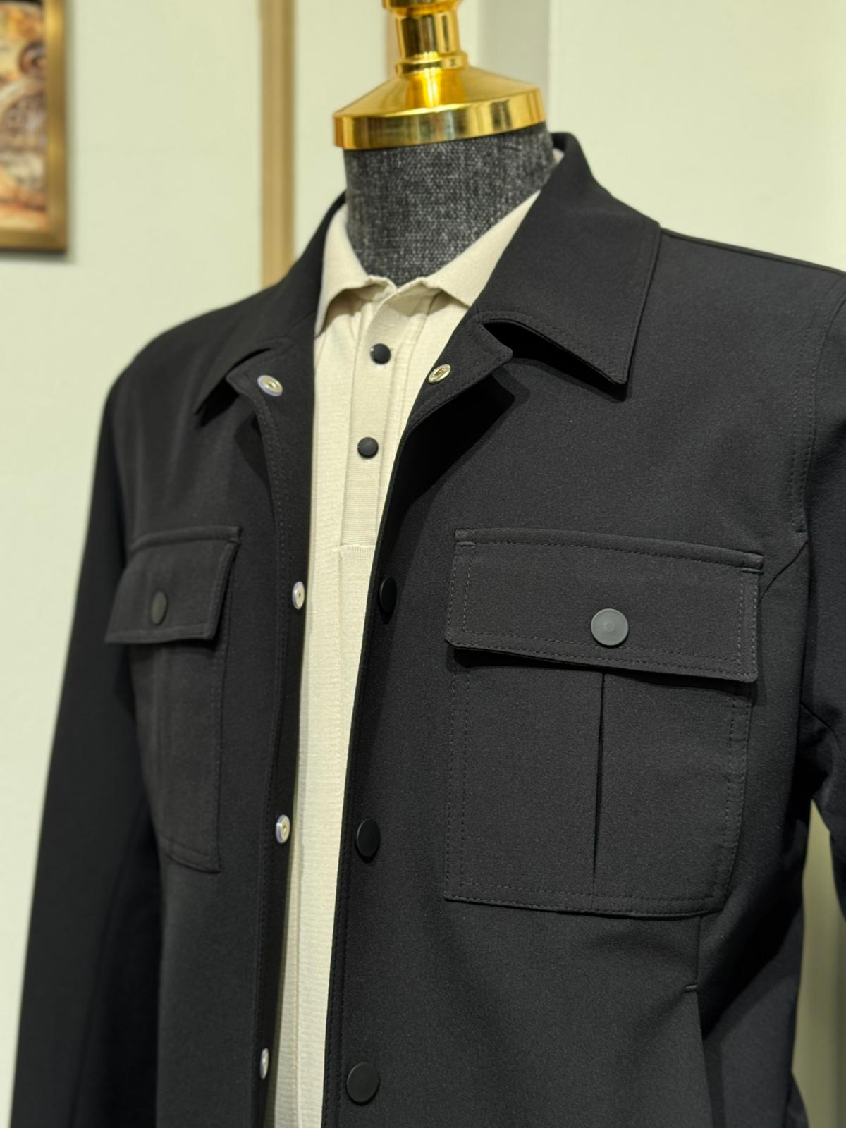 Yeni Sezon Slim Fit Cep Detaylı Mevsimlik Mont 