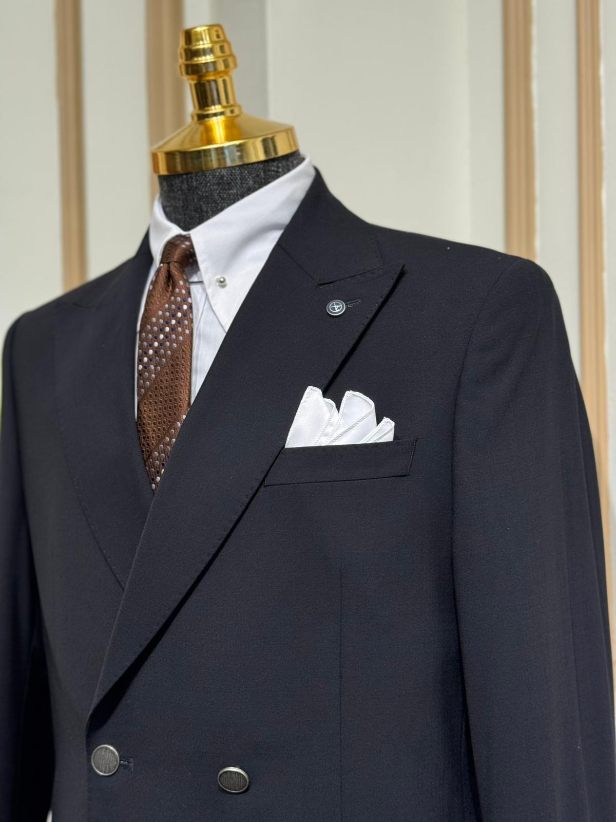 Slim Fit Özel Tasarım Likralı Takım Elbise 