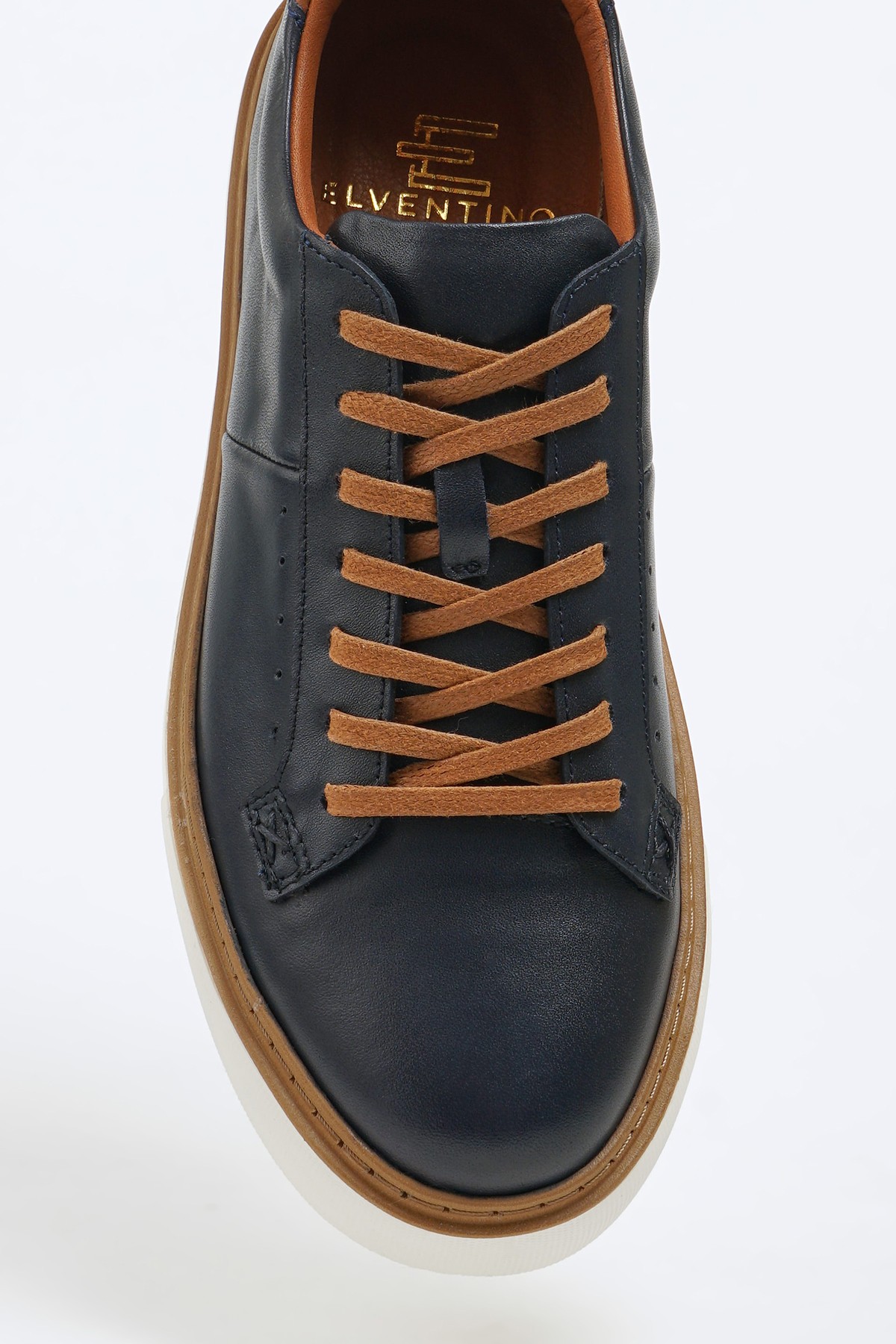 Özel Tasarım Hakiki Natural Deri İthal Taban Sneaker Ayakkabı 
