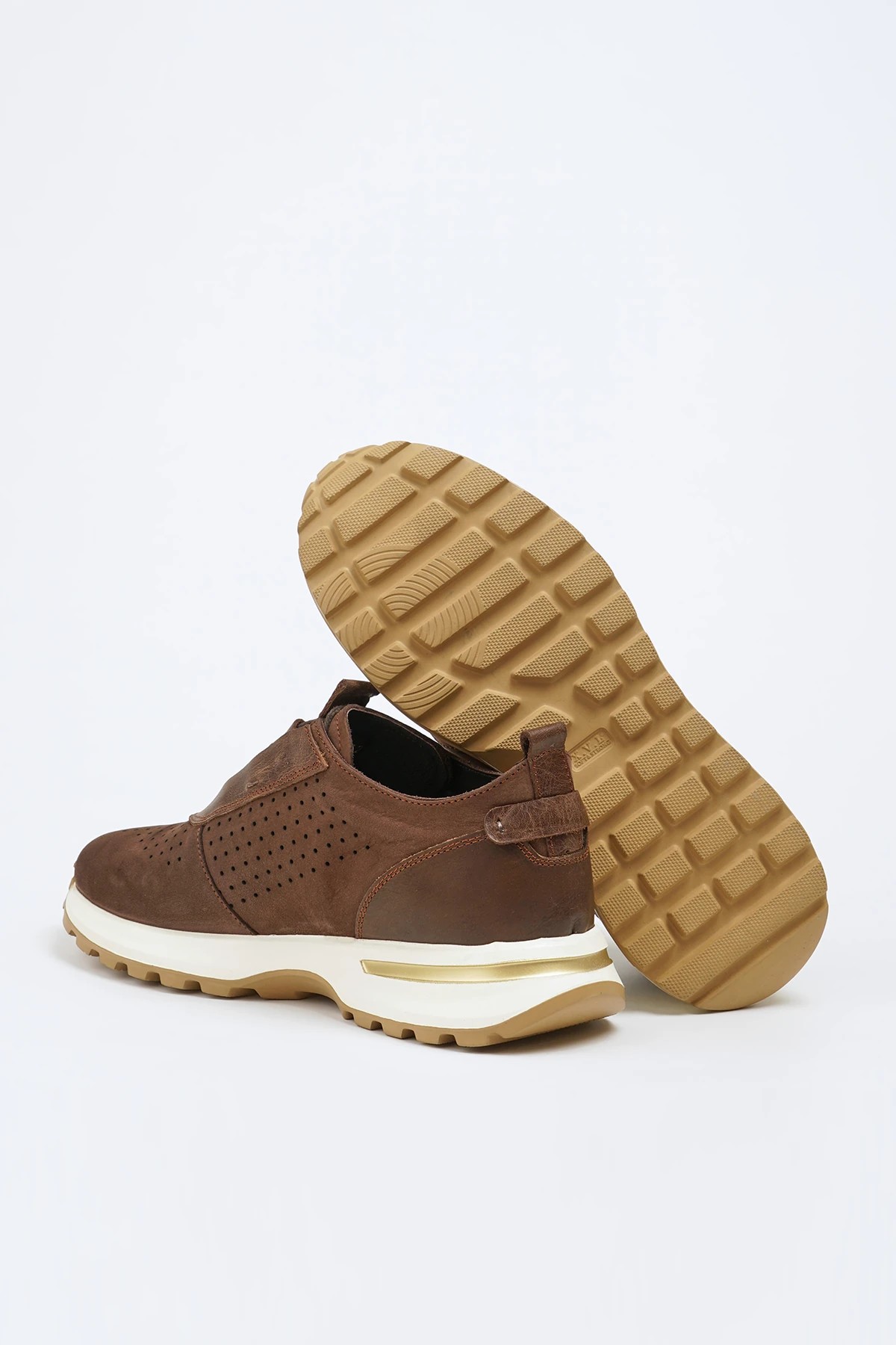Hakiki Nubuk Süet Deri Sneaker Model Ayakkabı