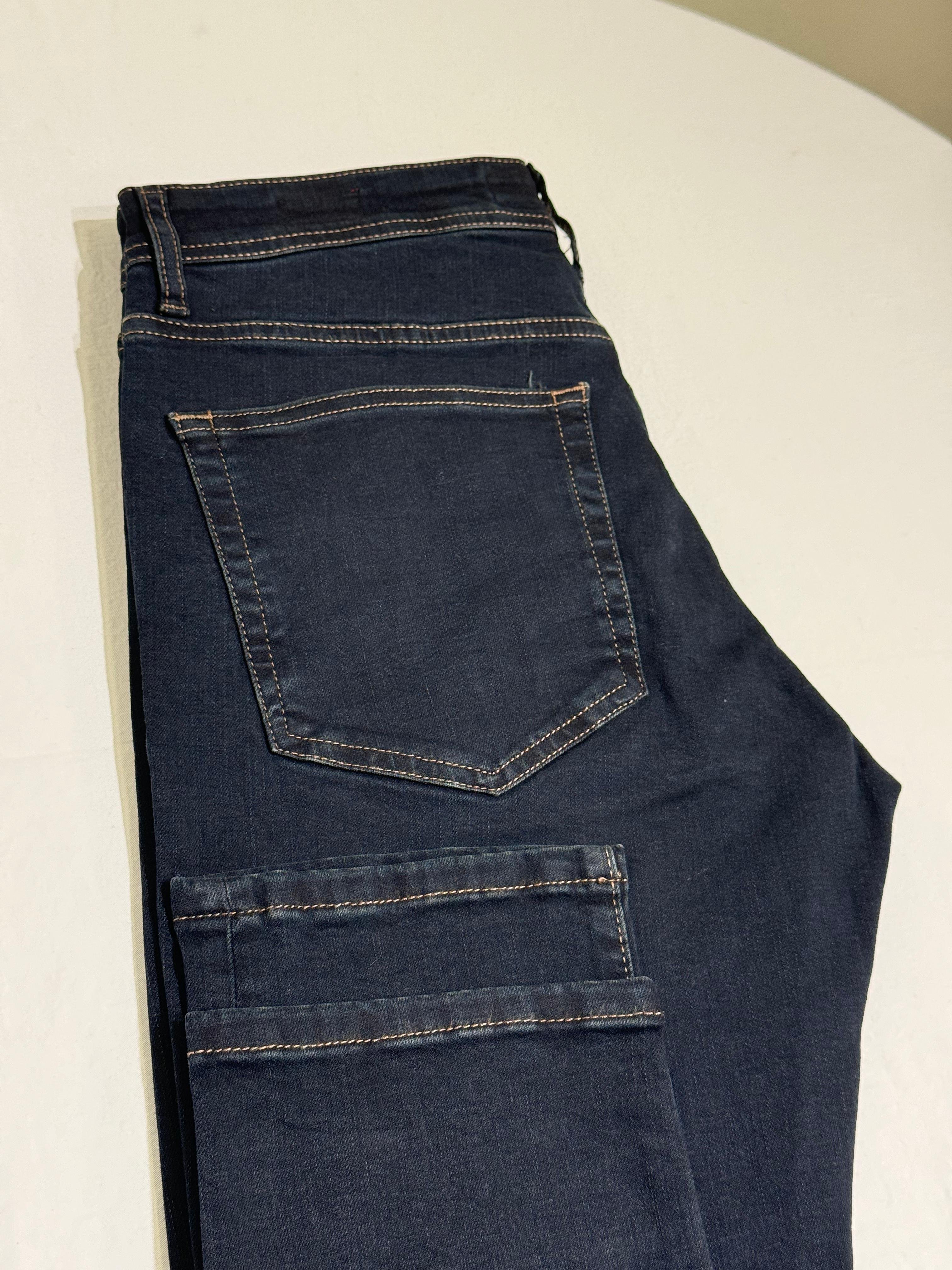 Slim Straight Lacivert Kot Pantolon