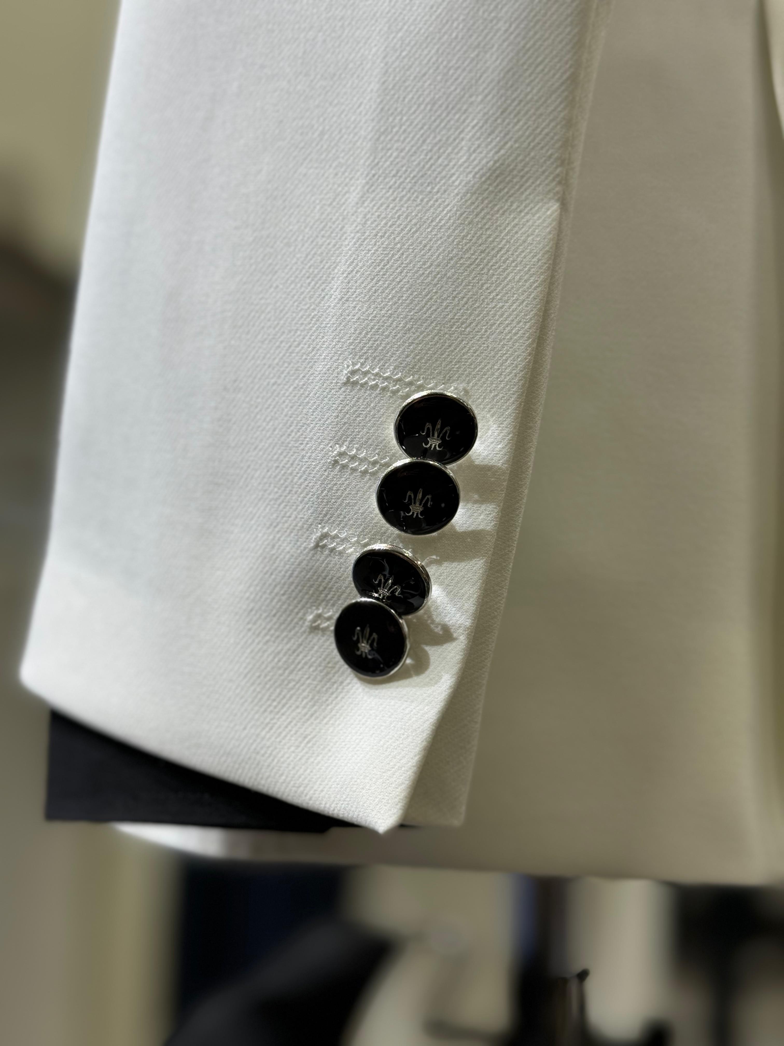 Düz Slim Fit İtalyan Kesim Geniş Yaka Ceket