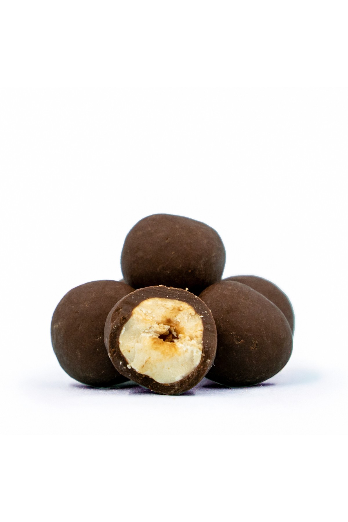 Şeker İlavesiz, Glütensiz, Vegan Fındıklı Bitter Çikolata - Doypack 50 gr