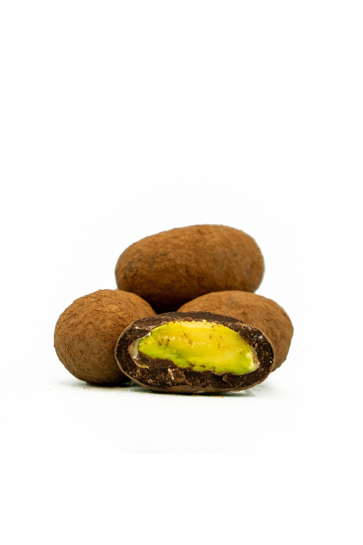 Şeker İlavesiz, Glütensiz, Vegan Premium Antep Fıstıklı Bitter Çikolata - Doypack 50 gr