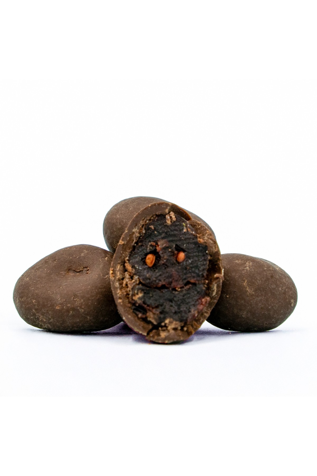 Şeker İlavesiz, Glütensiz, Vegan Turna Yemişli Bitter Çikolata - Doypack 50 gr