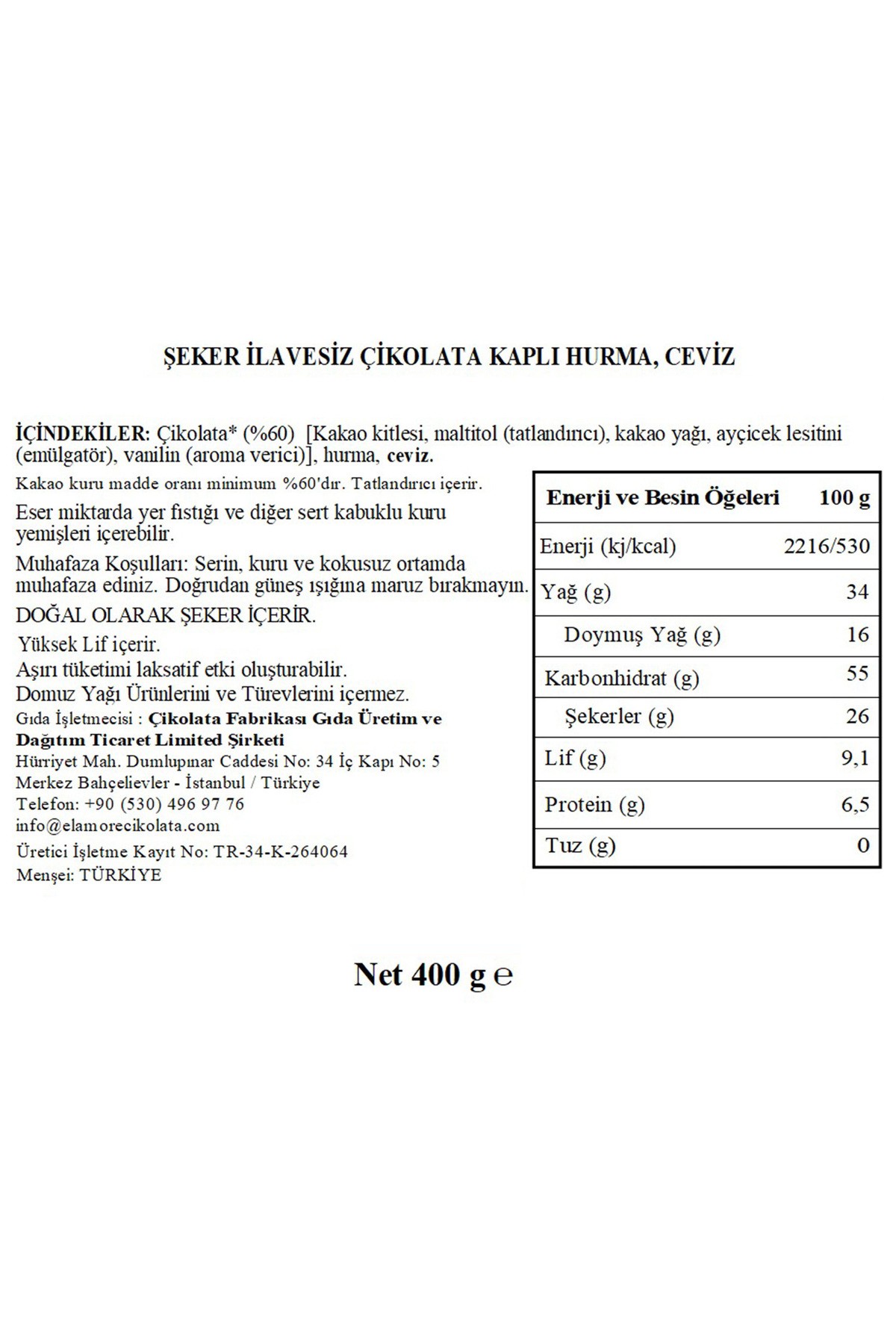 Şeker İlavesiz, Glütensiz, Vegan Mix Bitter Çikolata - Büyük Kalp Metal Kutu, 400 gr