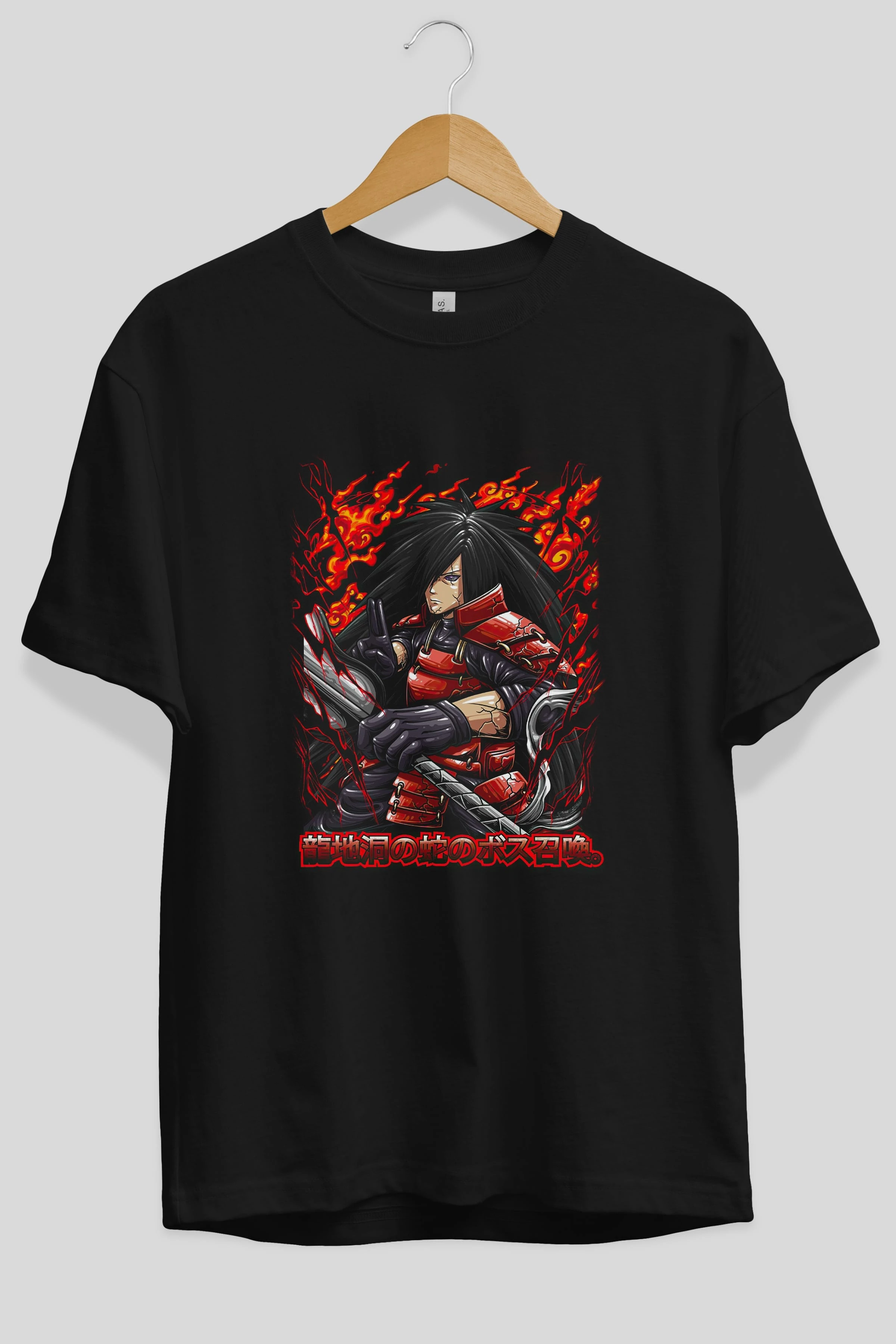 NARUTO (12) Anime Ön Baskılı Oversize t-shirt %100 pamuk Erkek Kadın Unisex