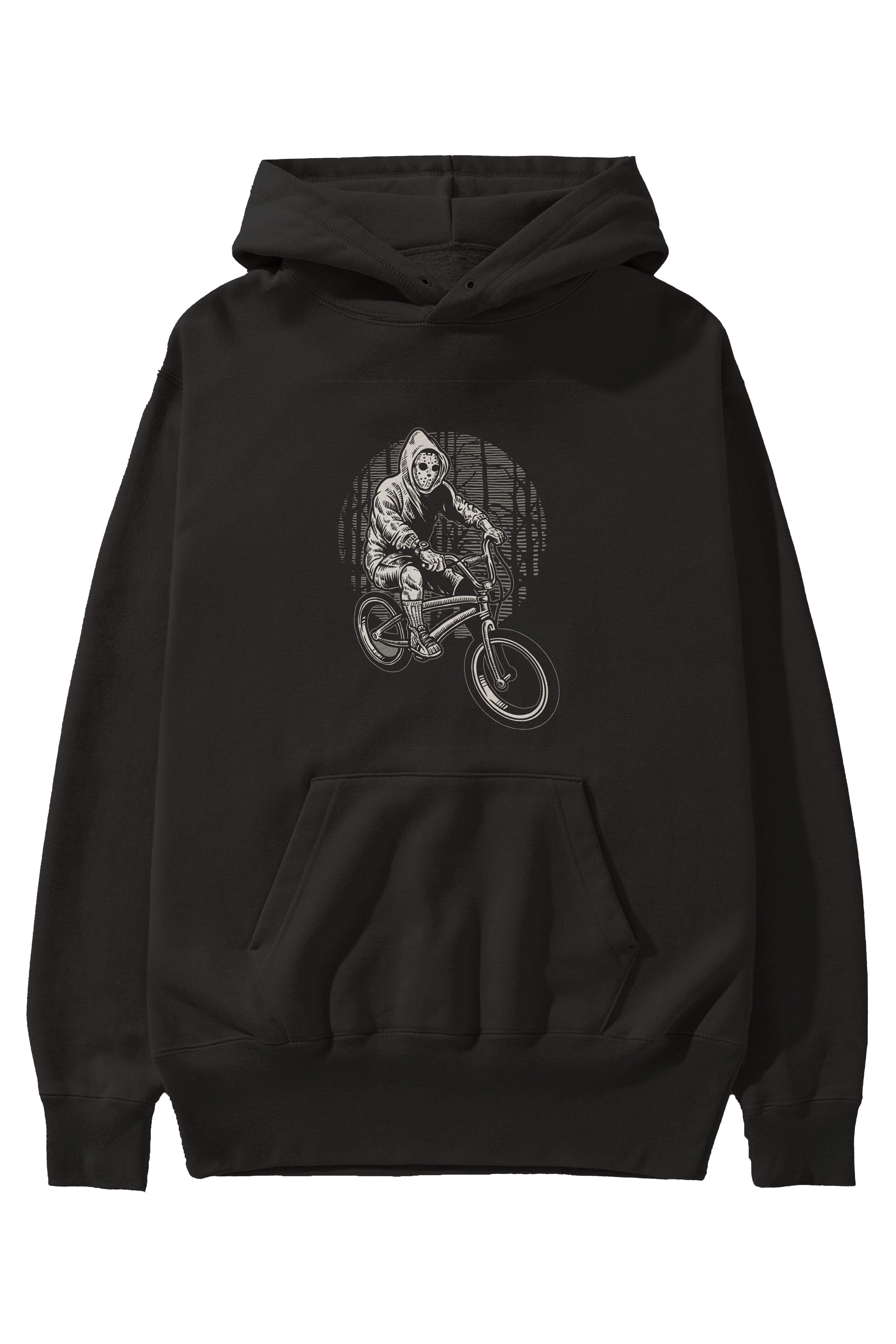 Ride Bike To Kill Ön Baskılı Hoodie Oversize Kapüşonlu Sweatshirt Erkek Kadın Unisex