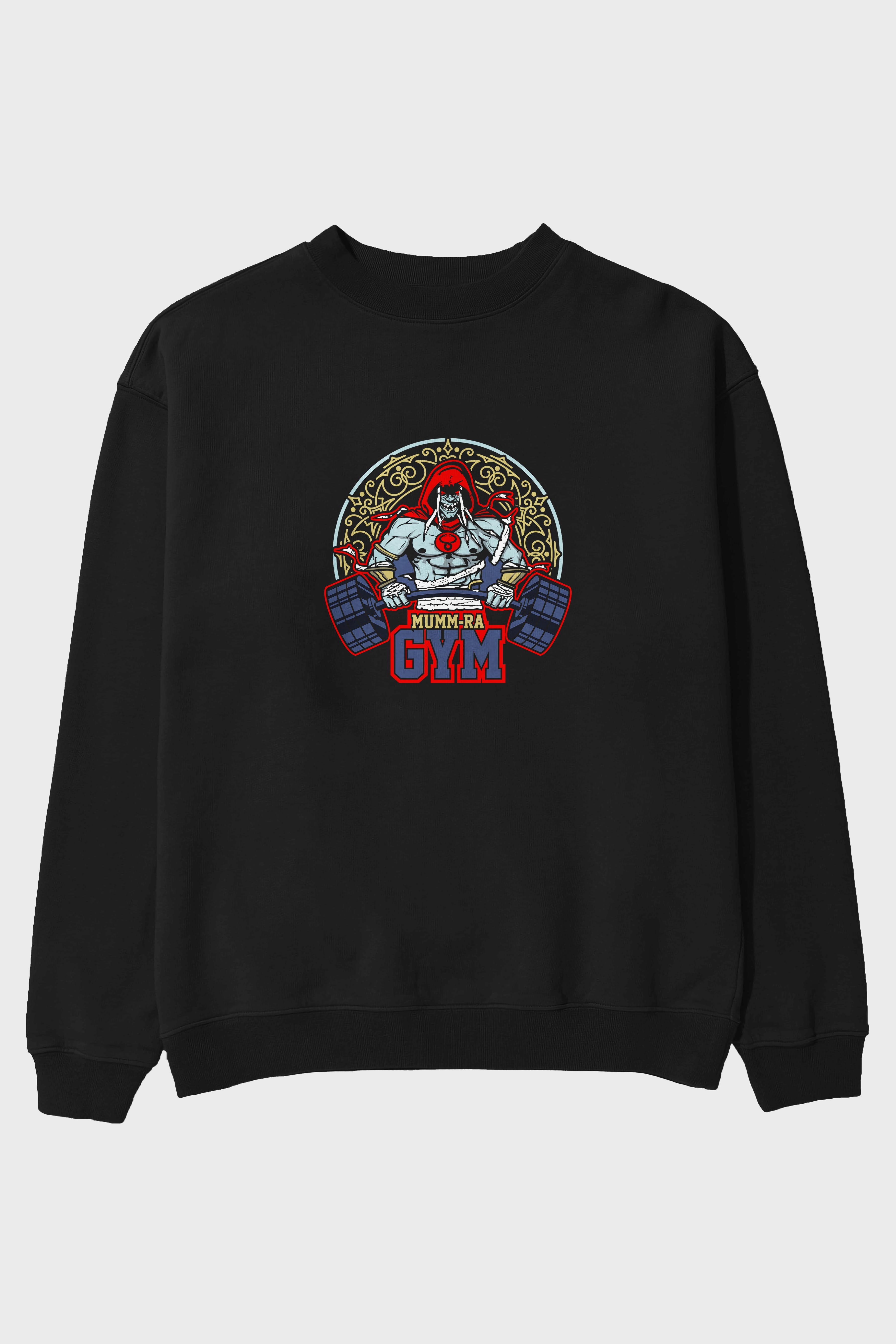 Mumm-ra GYM Ön Baskılı Oversize Sweatshirt Erkek Kadın Unisex