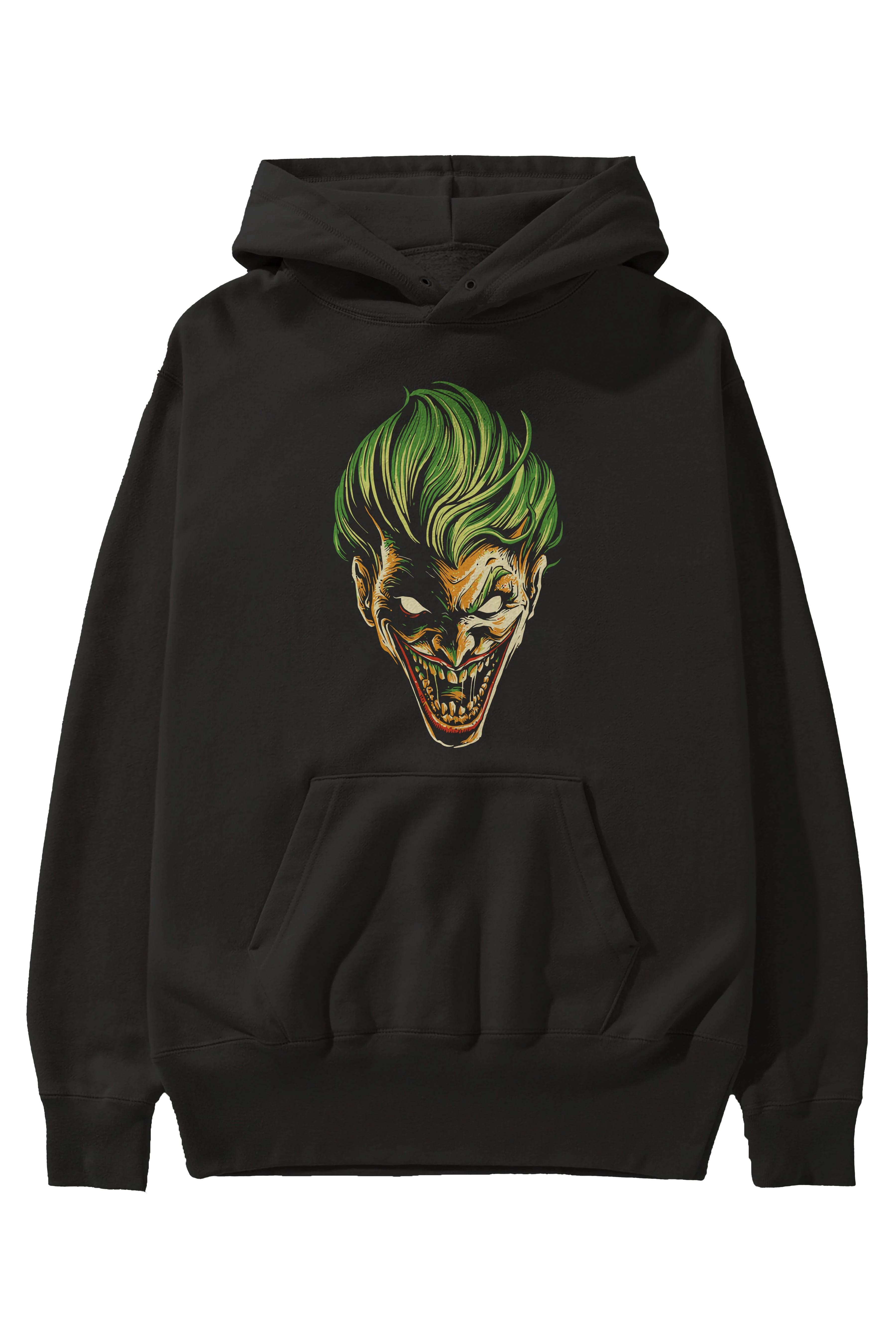 Joker (3) Ön Baskılı Hoodie Oversize Kapüşonlu Sweatshirt Erkek Kadın Unisex
