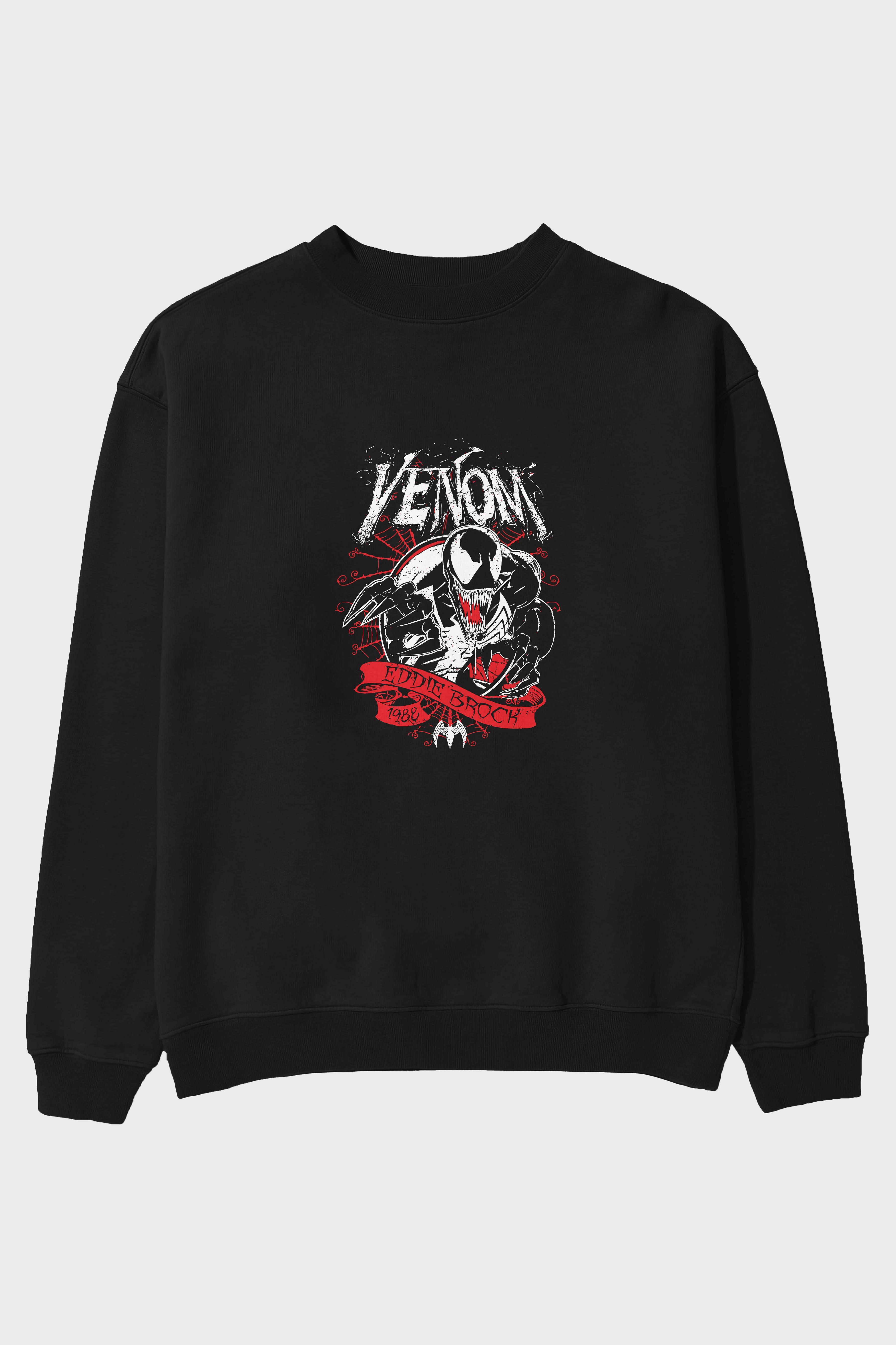 Venom (11) Ön Baskılı Oversize Sweatshirt Erkek Kadın Unisex