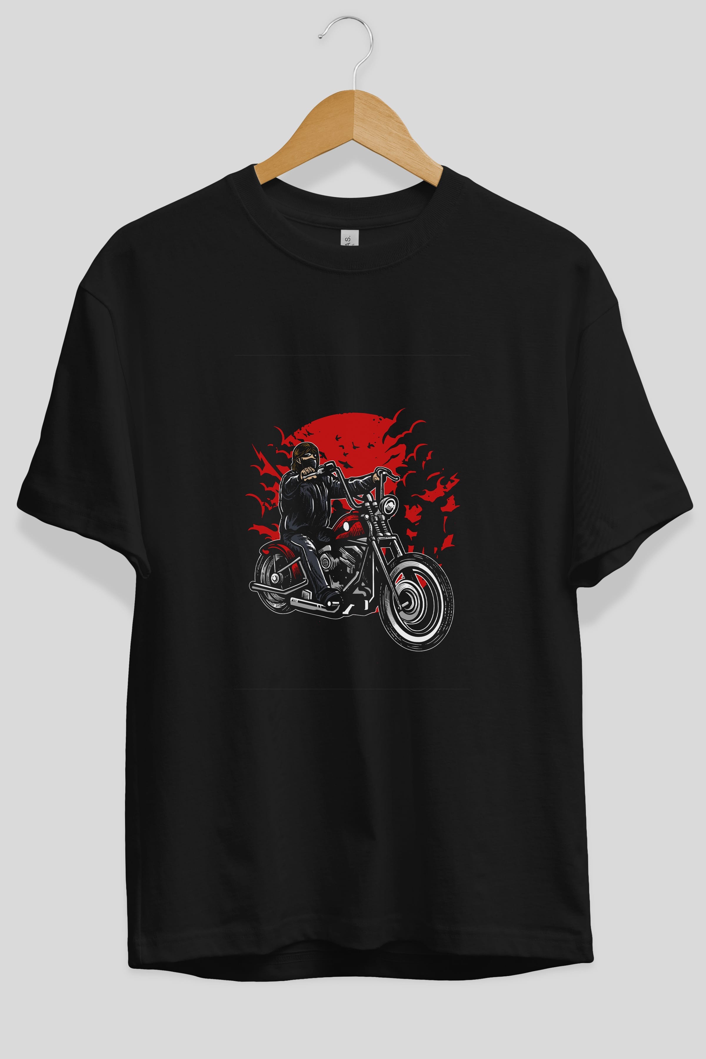 Zombie Slayer Ön Baskılı Oversize t-shirt Erkek Kadın Unisex %100 Pamuk tişort