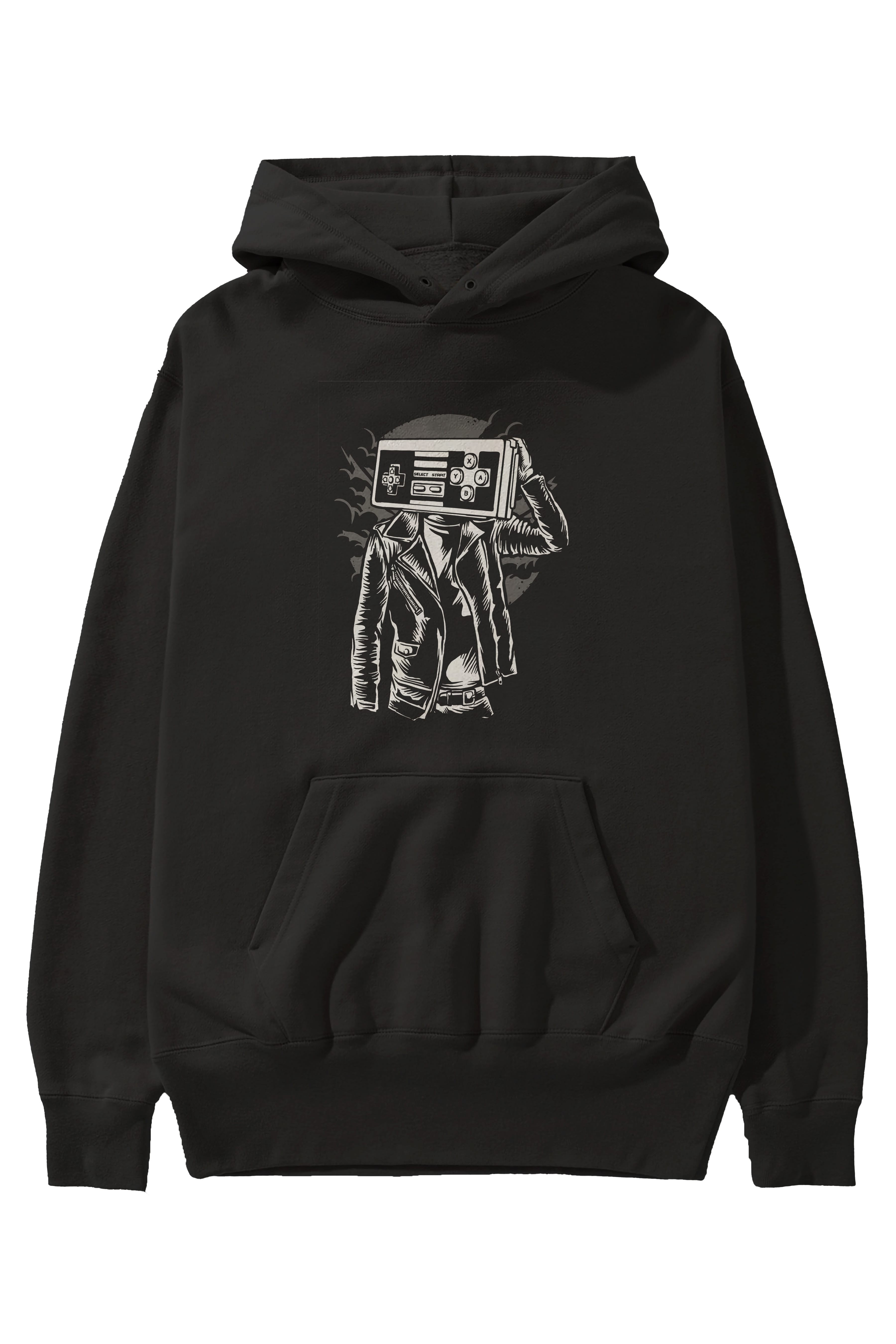 Street Gamers Ön Baskılı Hoodie Oversize Kapüşonlu Sweatshirt Erkek Kadın Unisex