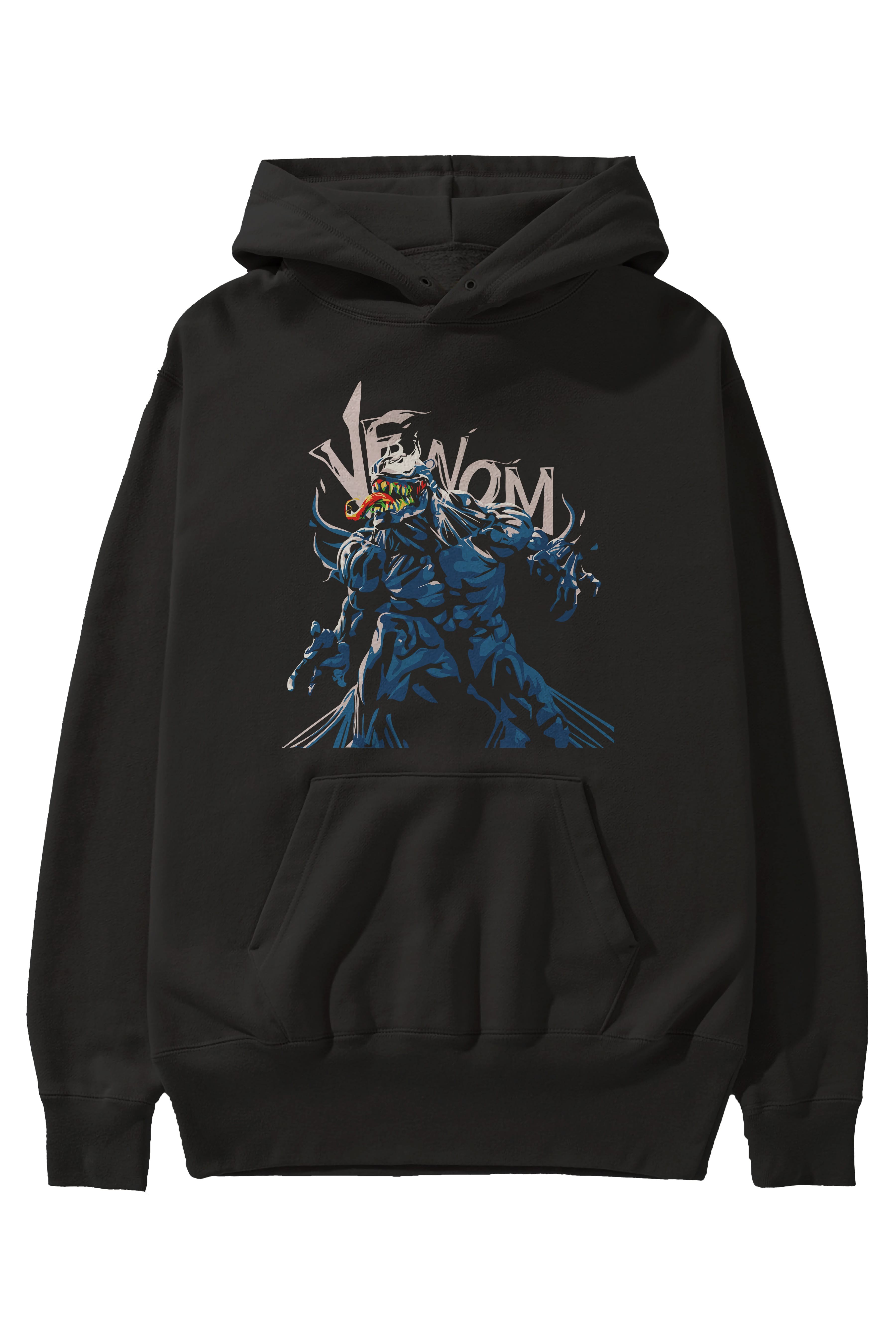 Venom (8) Ön Baskılı Hoodie Oversize Kapüşonlu Sweatshirt Erkek Kadın Unisex