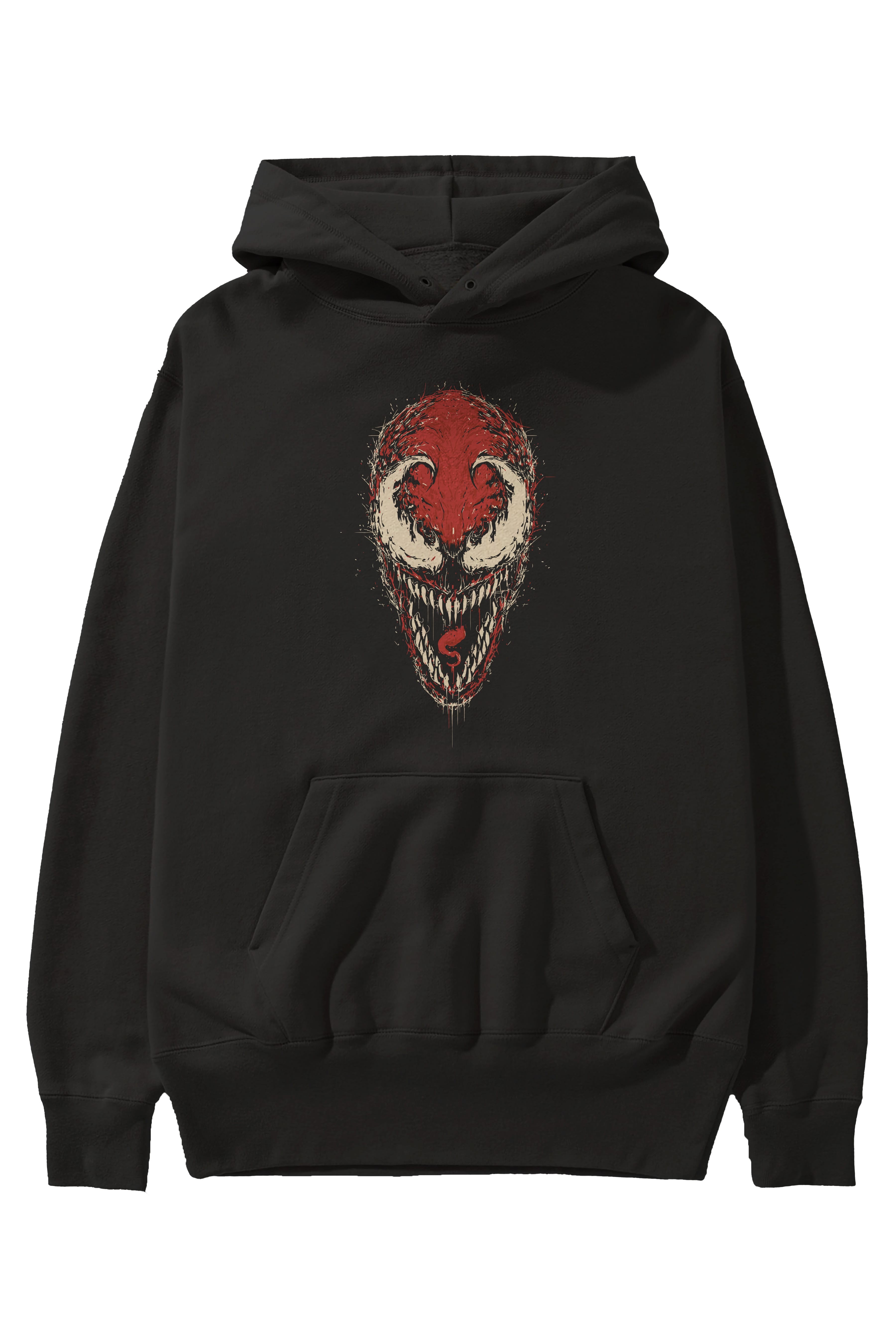 Venom (12) Ön Baskılı Hoodie Oversize Kapüşonlu Sweatshirt Erkek Kadın Unisex