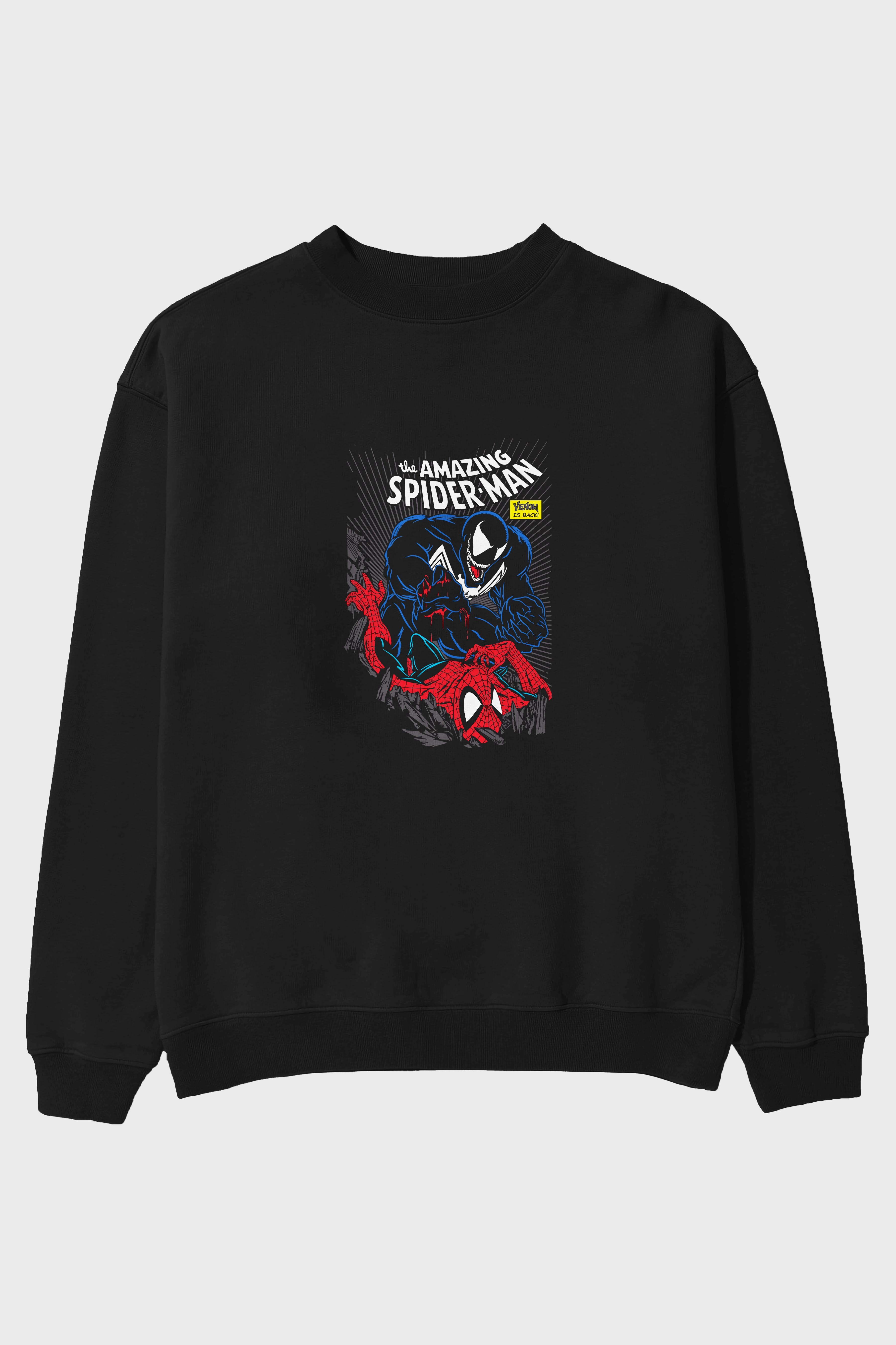 Venom (19) Ön Baskılı Oversize Sweatshirt Erkek Kadın Unisex