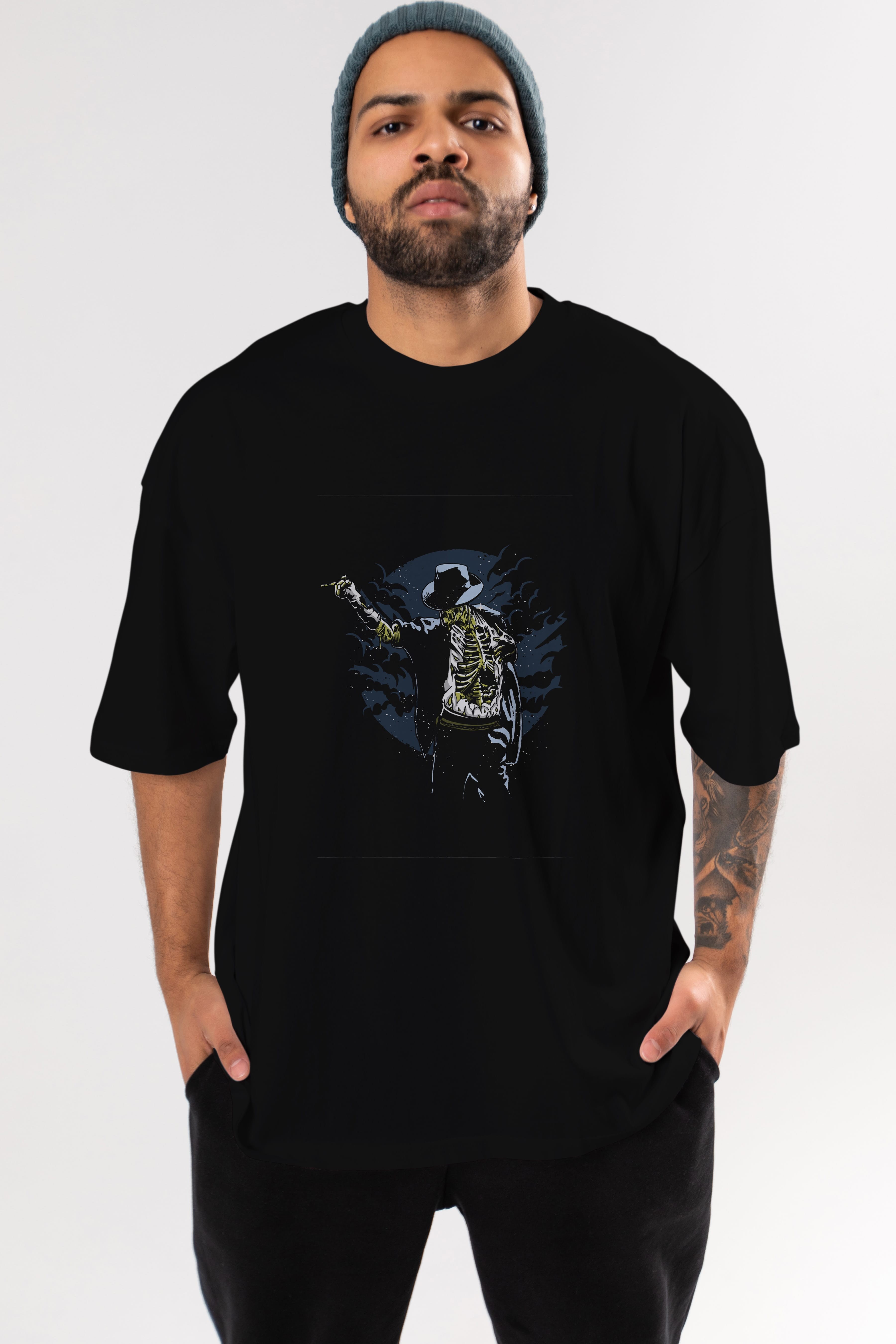 Zombie Pop Ön Baskılı Oversize t-shirt Erkek Kadın Unisex %100 Pamuk tişort