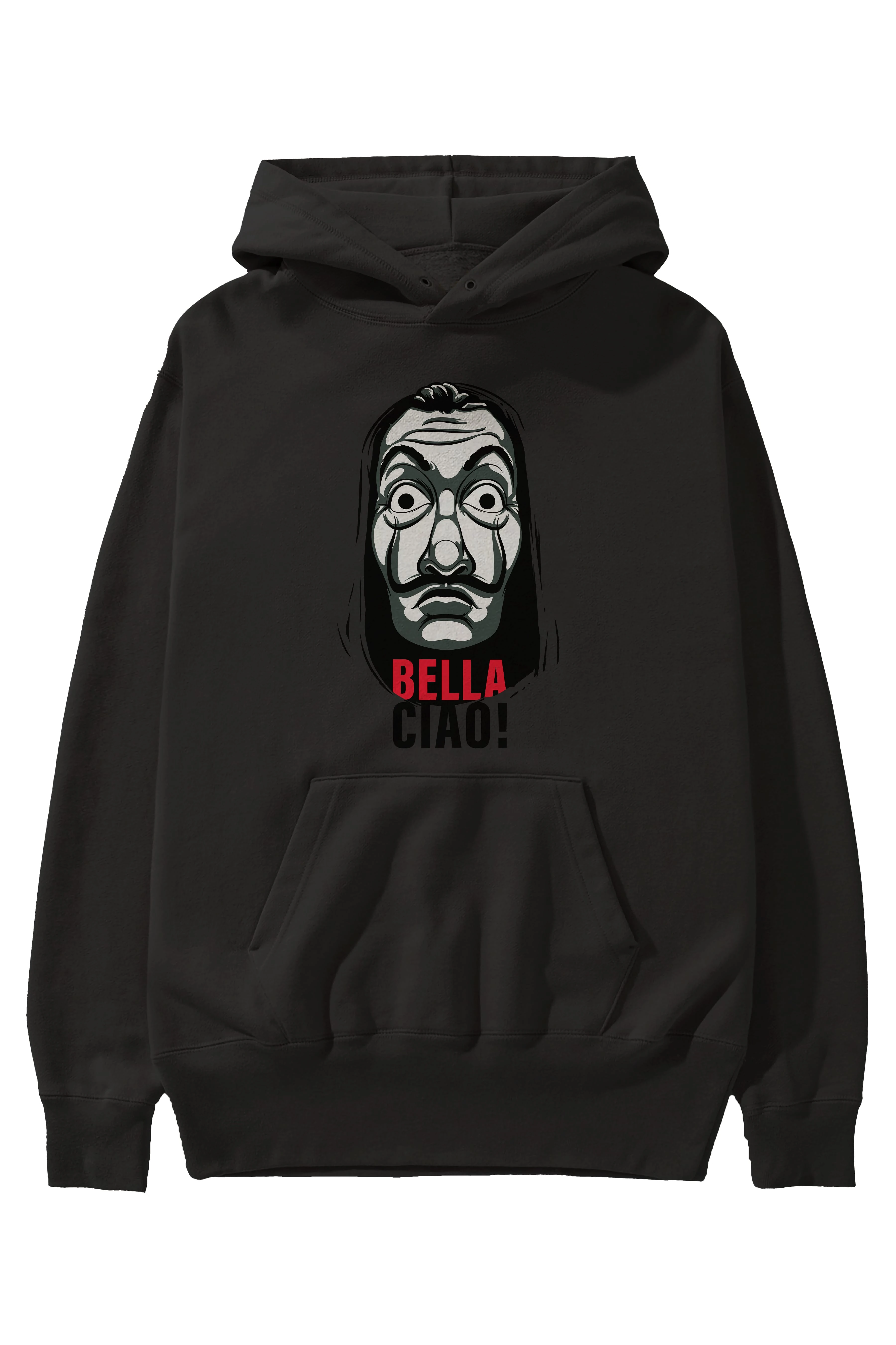 La Casa De Papel (12) Ön Baskılı Hoodie Oversize Kapüşonlu Sweatshirt Erkek Kadın Unisex