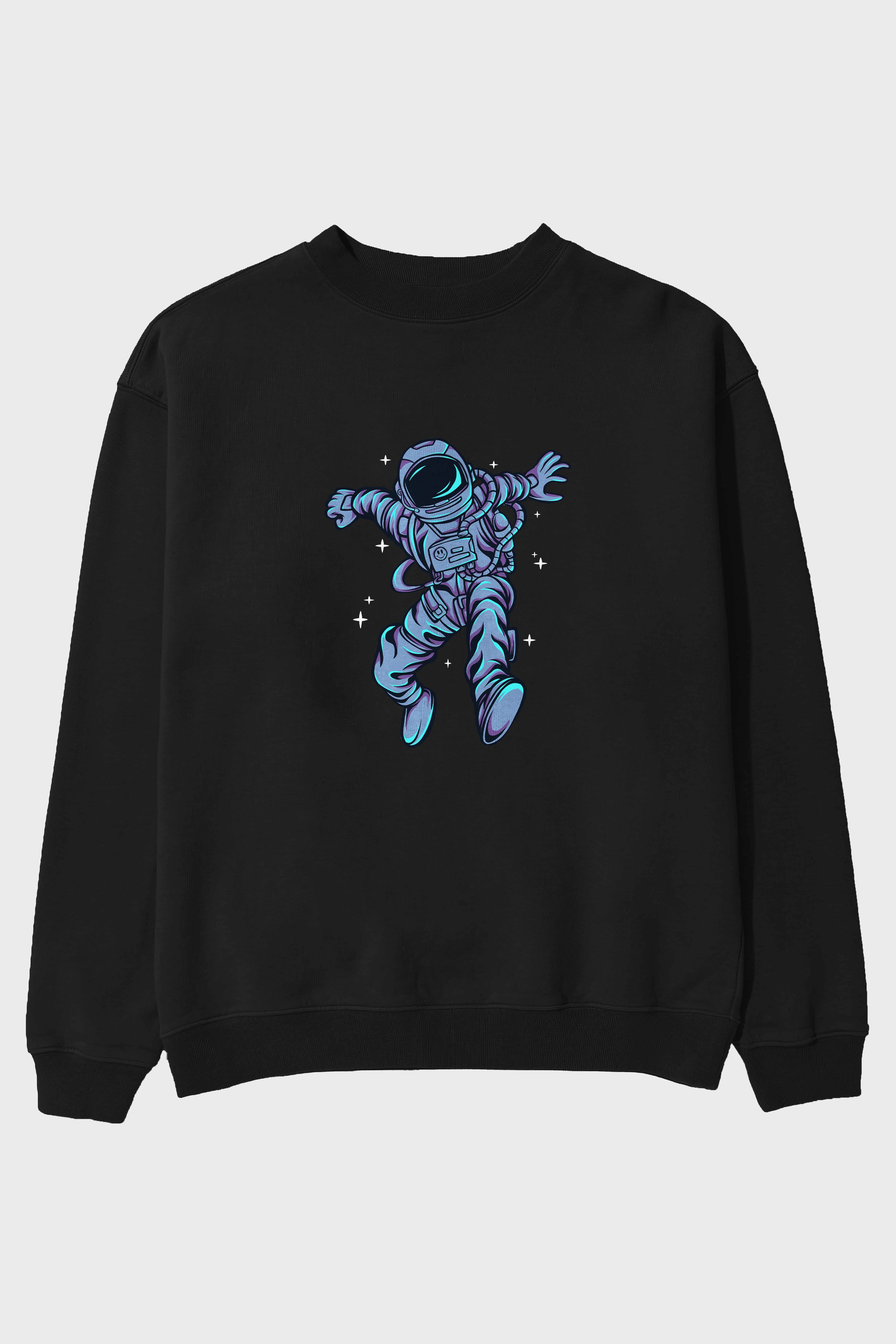Astrostars tshirt Ön Baskılı Oversize Sweatshirt Erkek Kadın Unisex