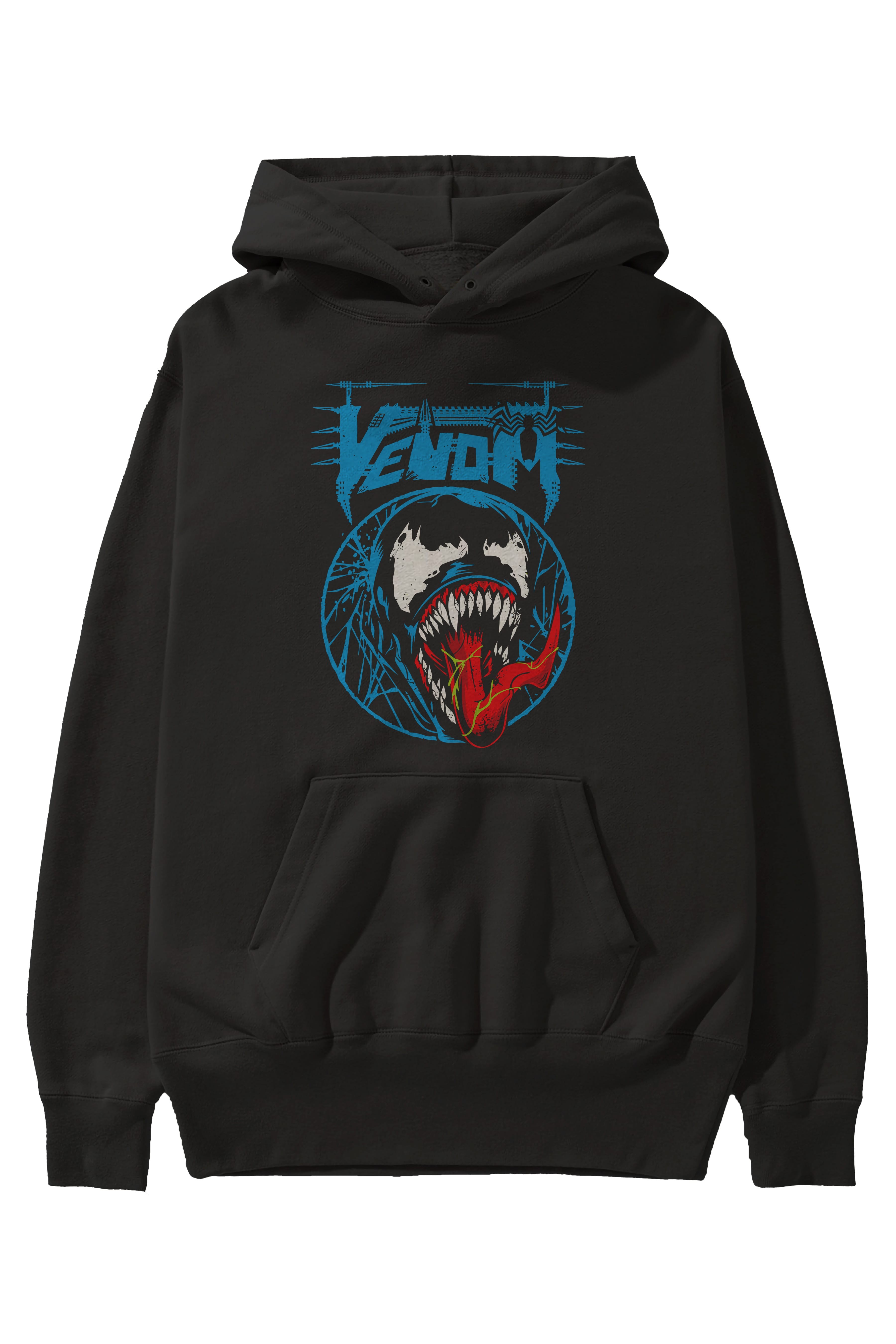 Venom (23) Ön Baskılı Hoodie Oversize Kapüşonlu Sweatshirt Erkek Kadın Unisex