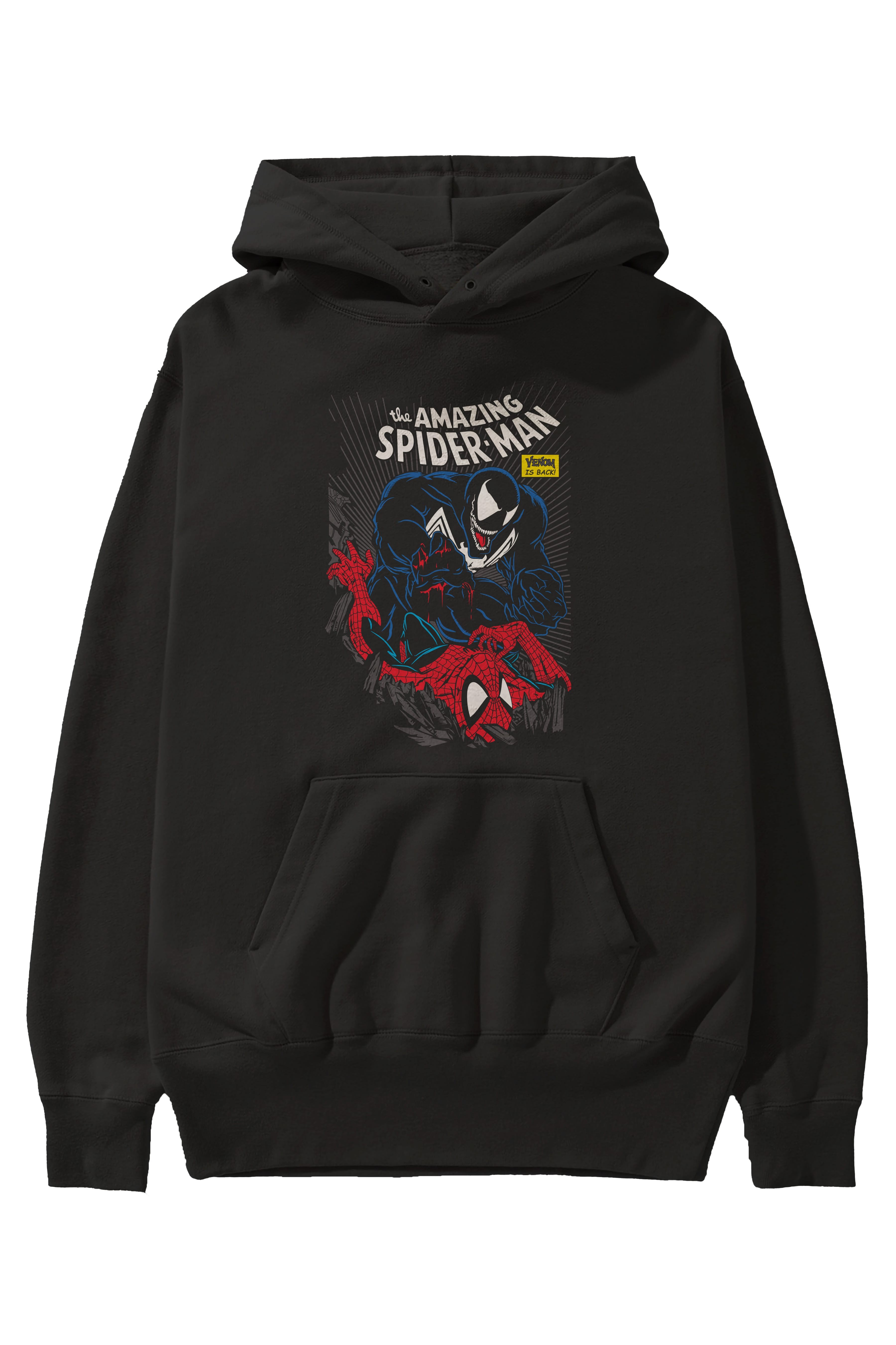 Venom (19) Ön Baskılı Hoodie Oversize Kapüşonlu Sweatshirt Erkek Kadın Unisex