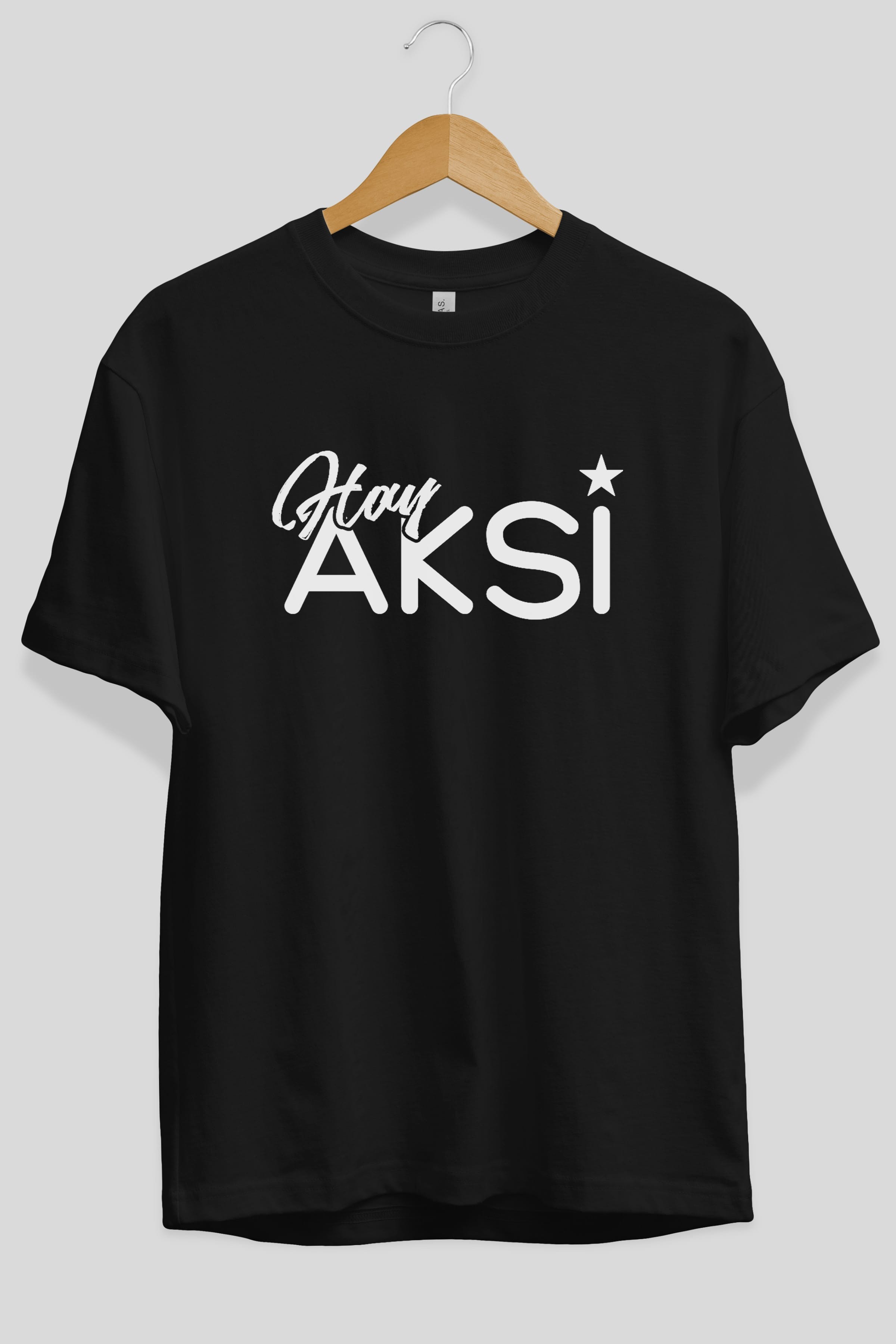 Hay Aksi Ön Baskılı Oversize t-shirt %100 pamuk Erkek Kadın Unisex