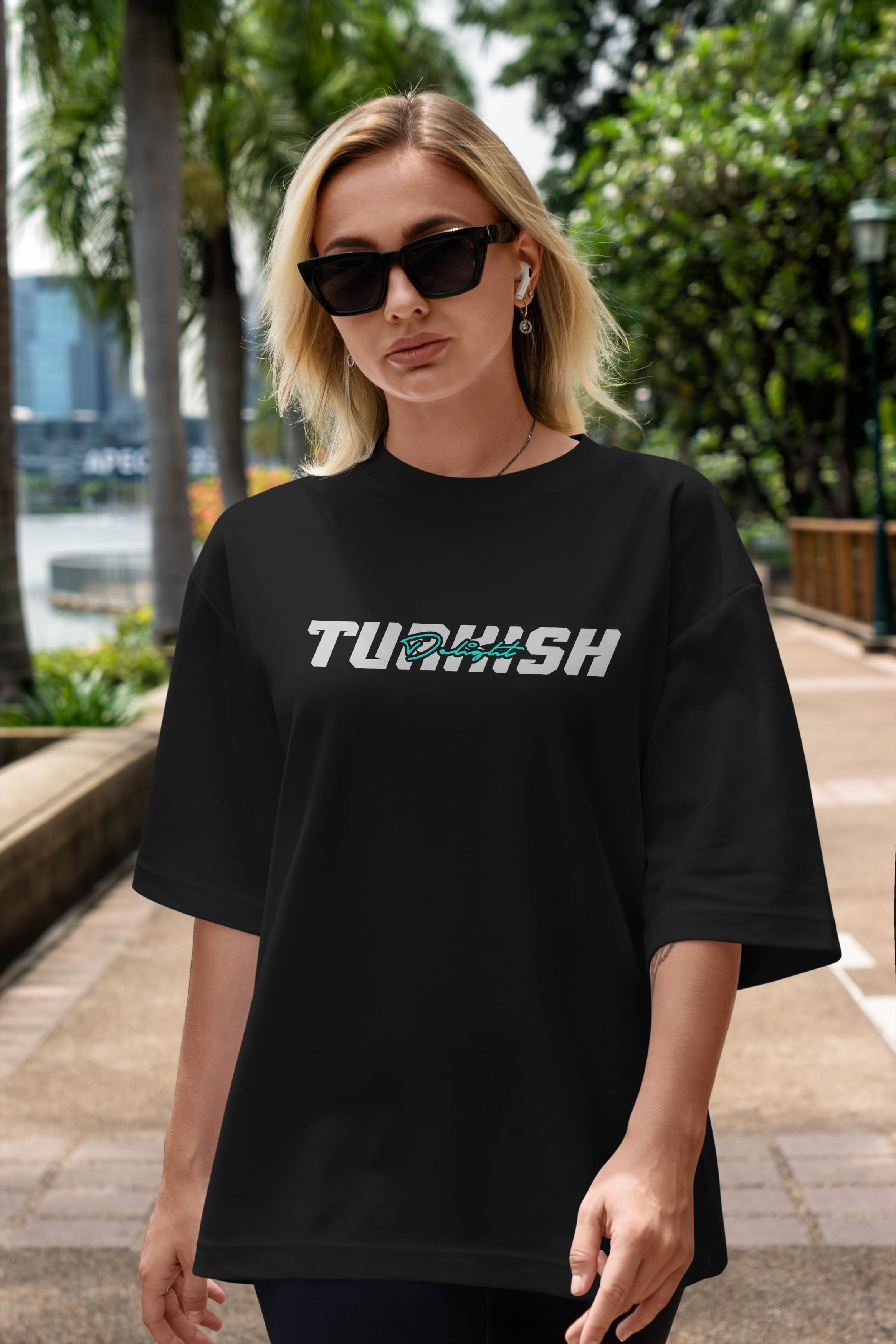 Turkish Delight Ön Baskılı Oversize t-shirt %100 pamuk Erkek Kadın Unisex