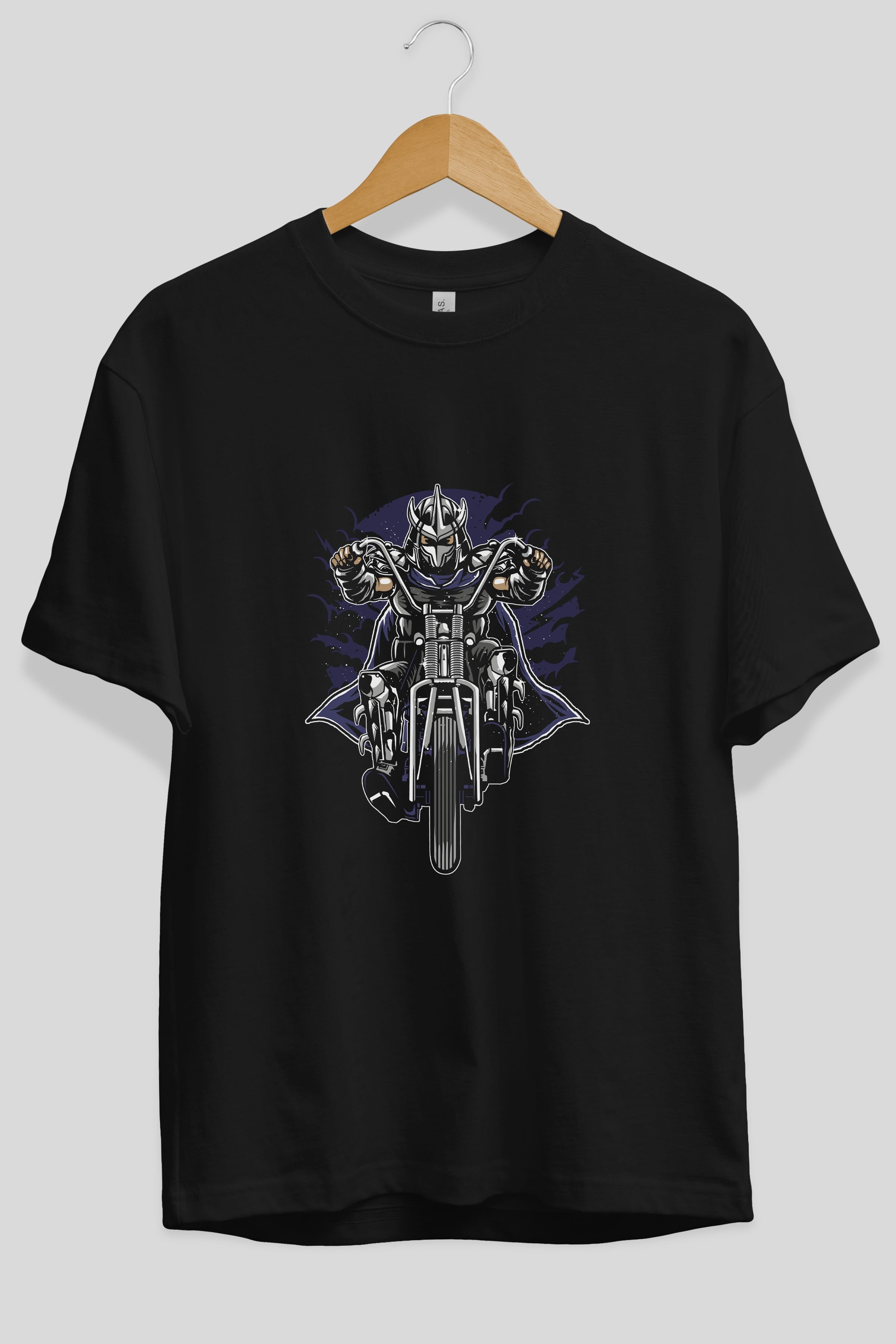 Shred Chopper Ön Baskılı Oversize t-shirt Erkek Kadın Unisex %100 Pamuk tişort