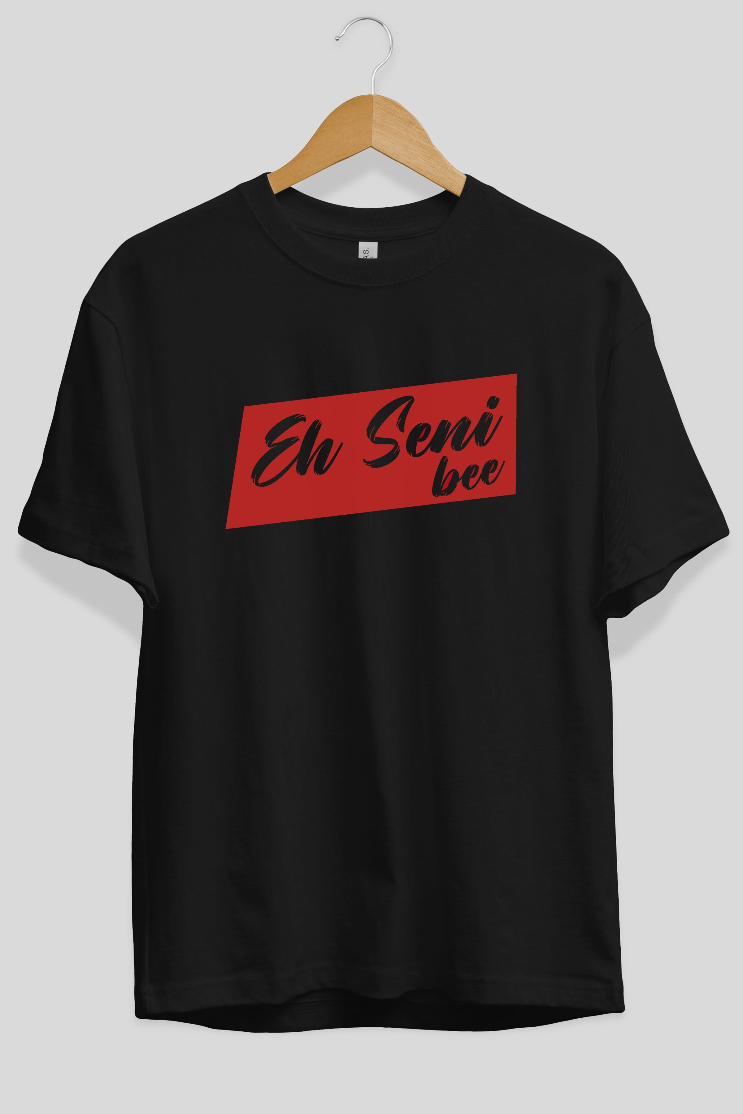 Eh Seni Be Ön Baskılı Oversize t-shirt %100 pamuk Erkek Kadın Unisex