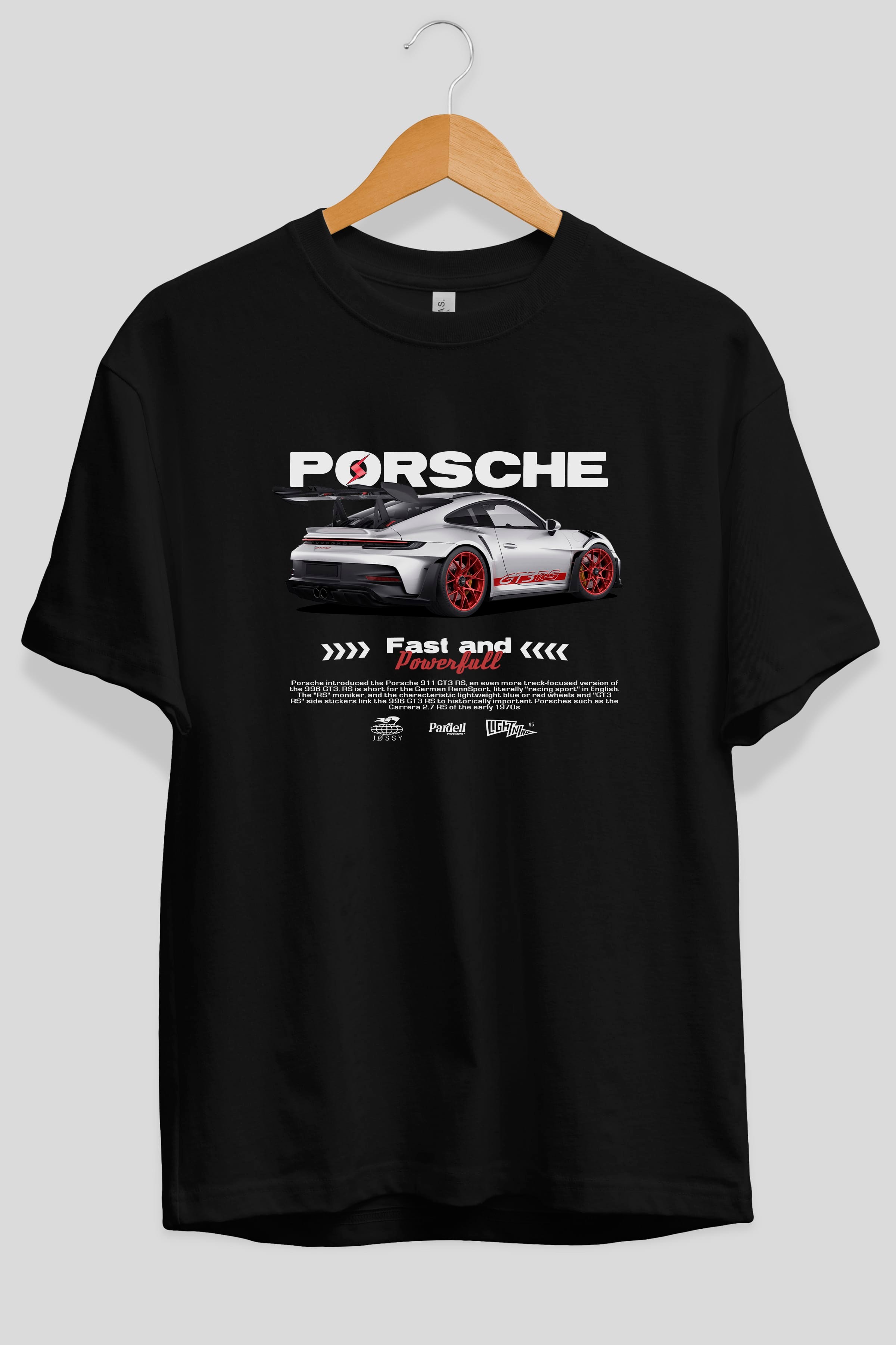 PORSCHE 911 2024 Ön Baskılı Oversize t-shirt Erkek Kadın Unisex %100 Pamuk Bisiklet Yaka tişort