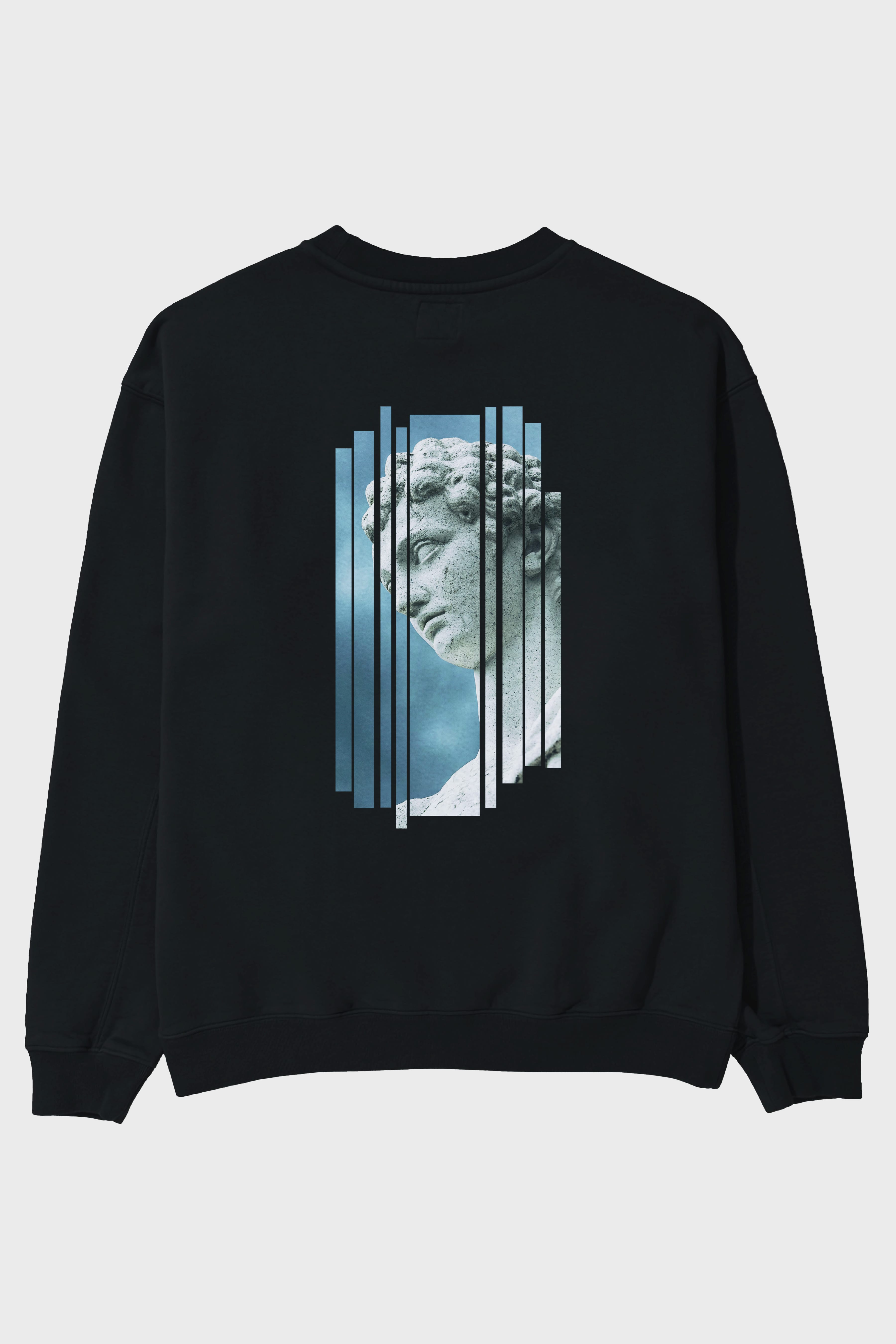 Aesthetic Sculpture Art Arka Baskılı Oversize Sweatshirt Erkek Kadın Unisex