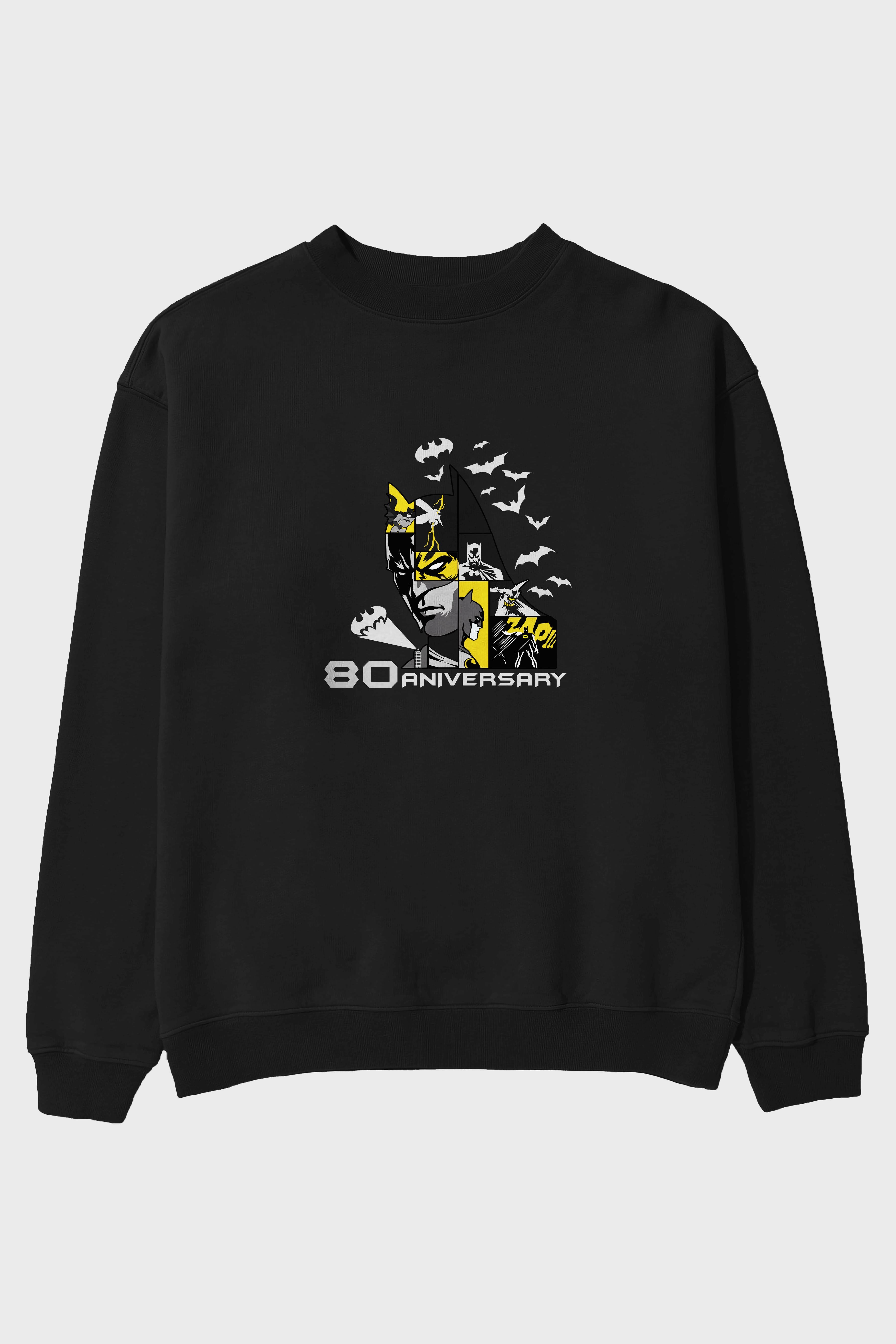 Batman (24) Ön Baskılı Oversize Sweatshirt Erkek Kadın Unisex