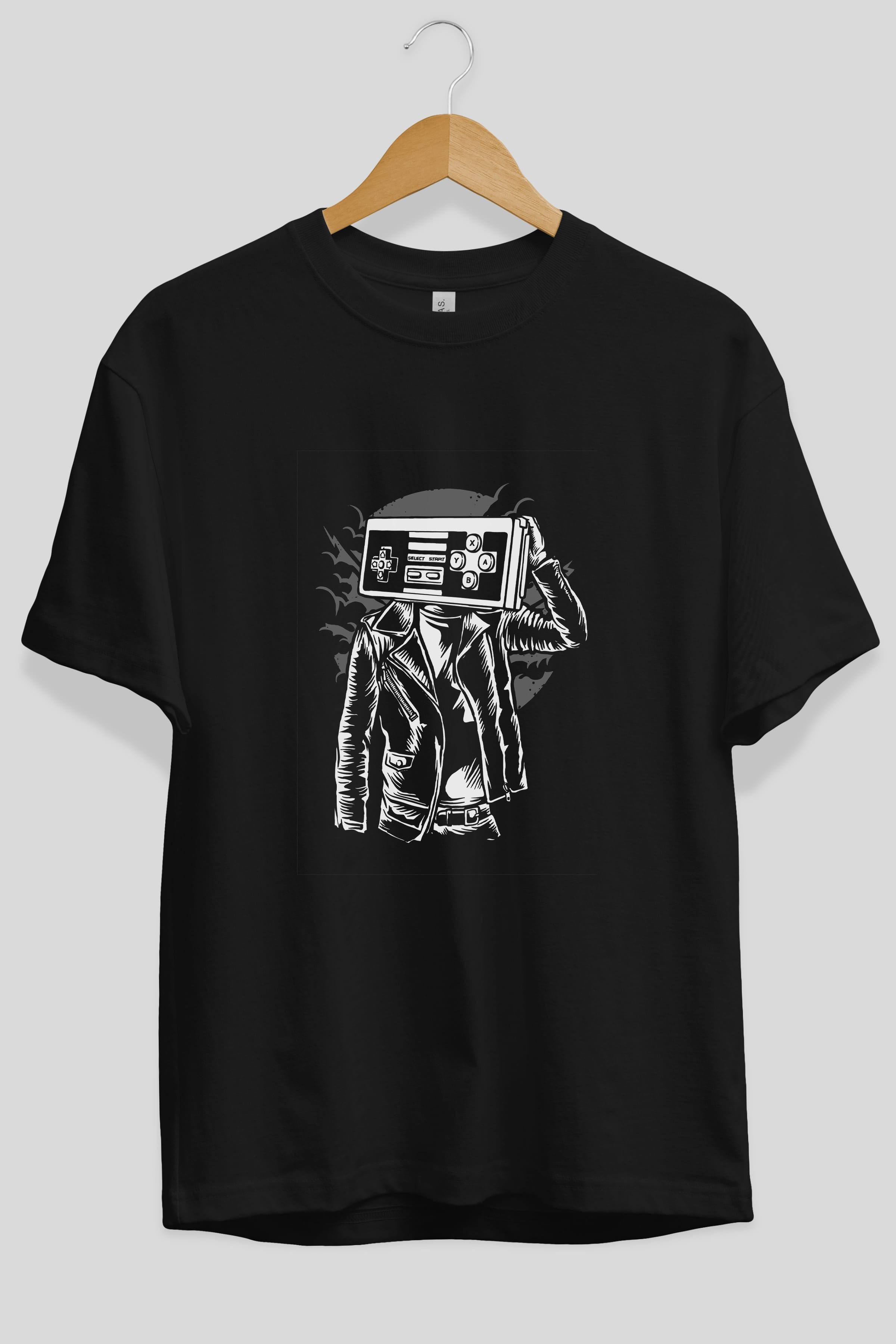 Street Gamers Ön Baskılı Oversize t-shirt Erkek Kadın Unisex %100 Pamuk tişort