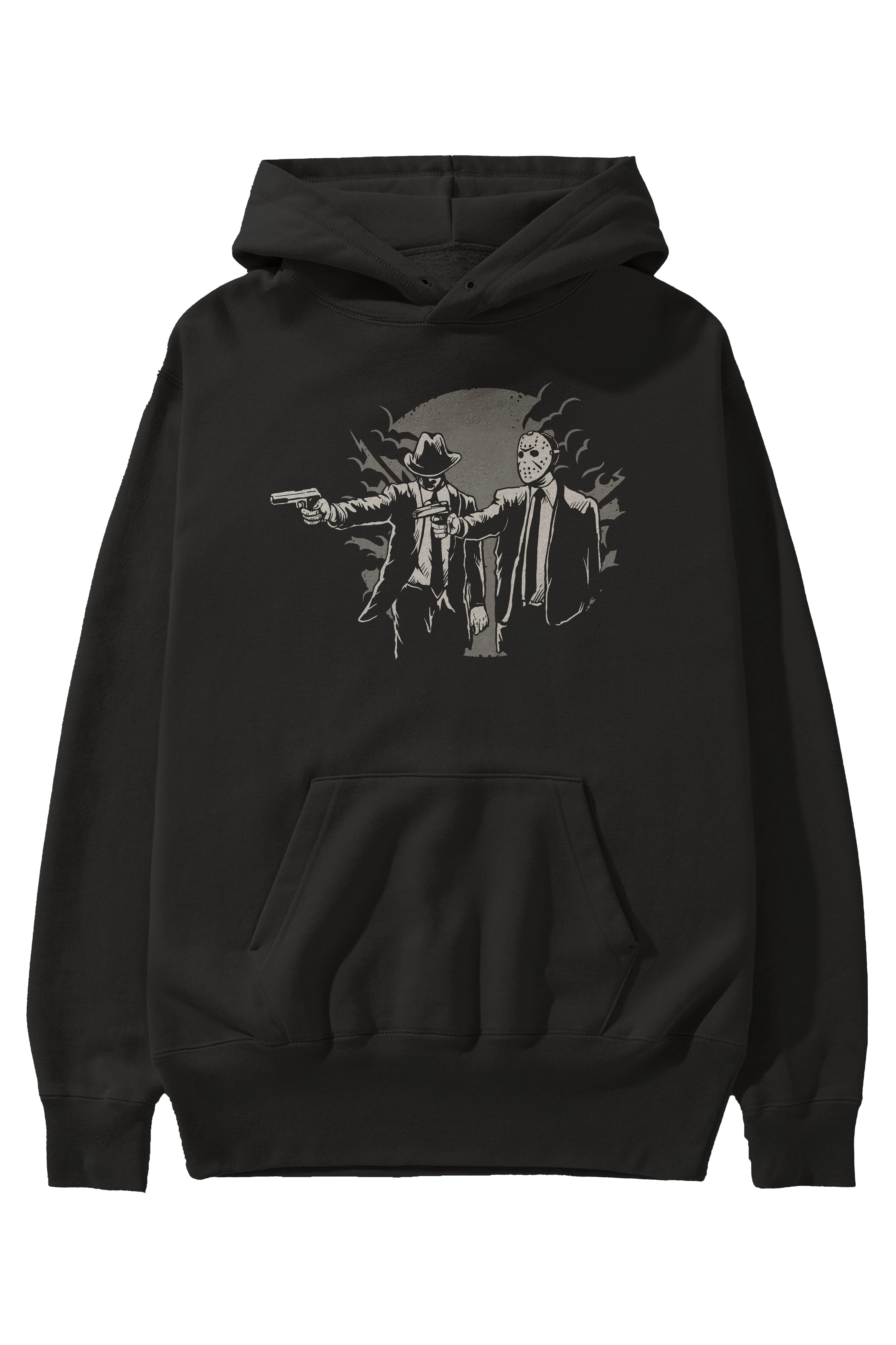 Pulp Killer Ön Baskılı Hoodie Oversize Kapüşonlu Sweatshirt Erkek Kadın Unisex