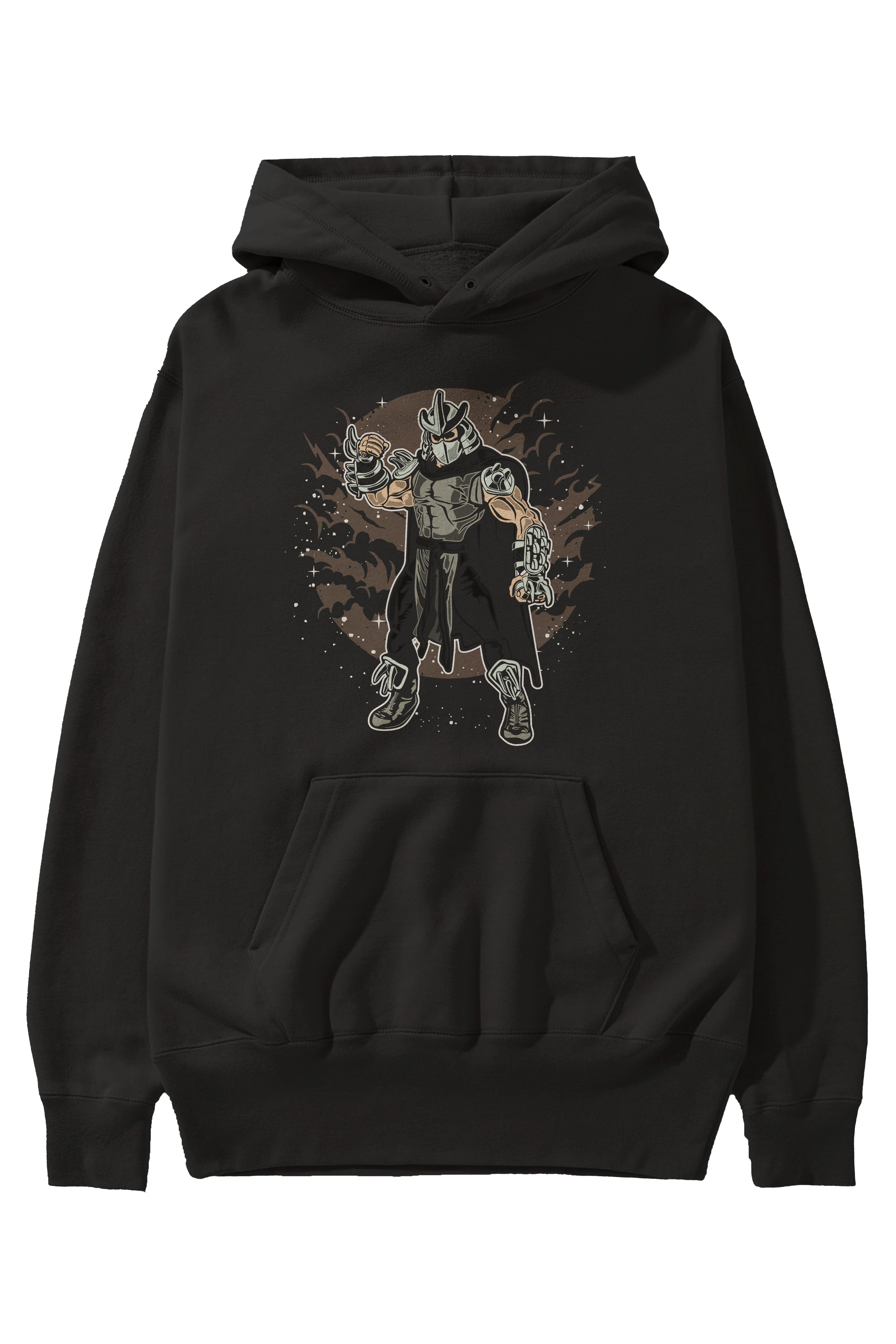 SHREDDER Ön Baskılı Hoodie Oversize Kapüşonlu Sweatshirt Erkek Kadın Unisex