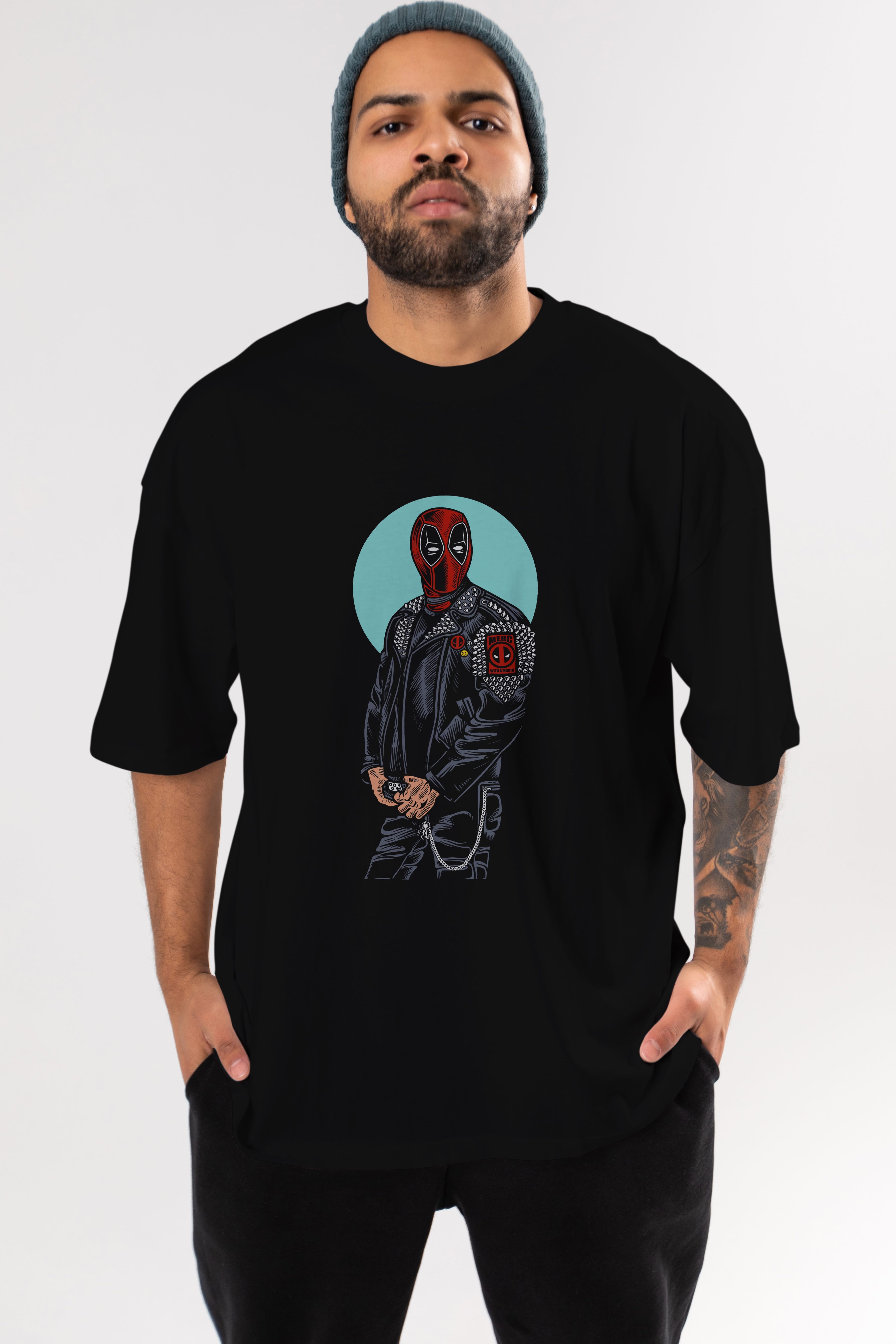 Rebeliion Mercenary Ön Baskılı Oversize t-shirt Erkek Kadın Unisex %100 Pamuk tişort