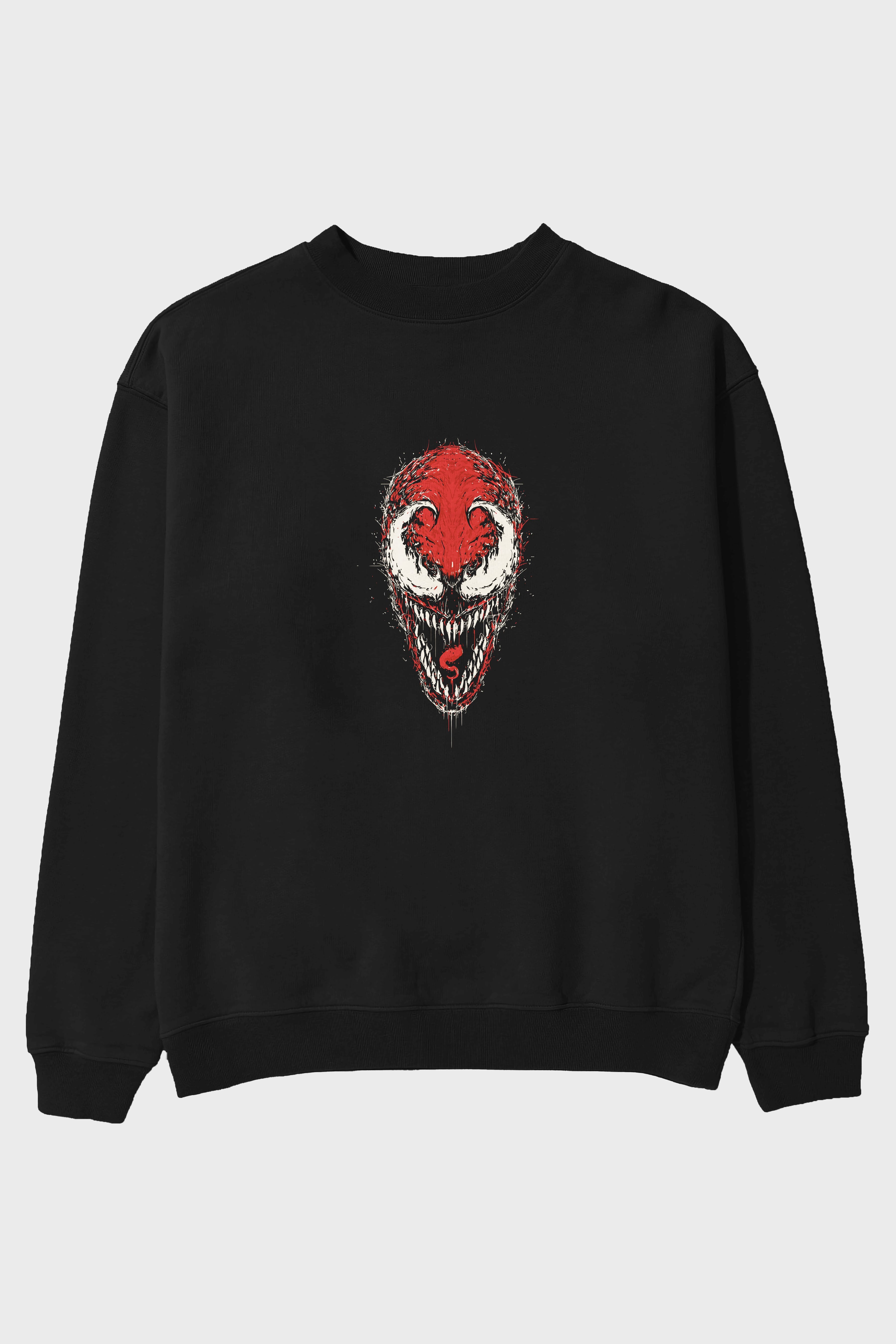 Venom (12) Ön Baskılı Oversize Sweatshirt Erkek Kadın Unisex