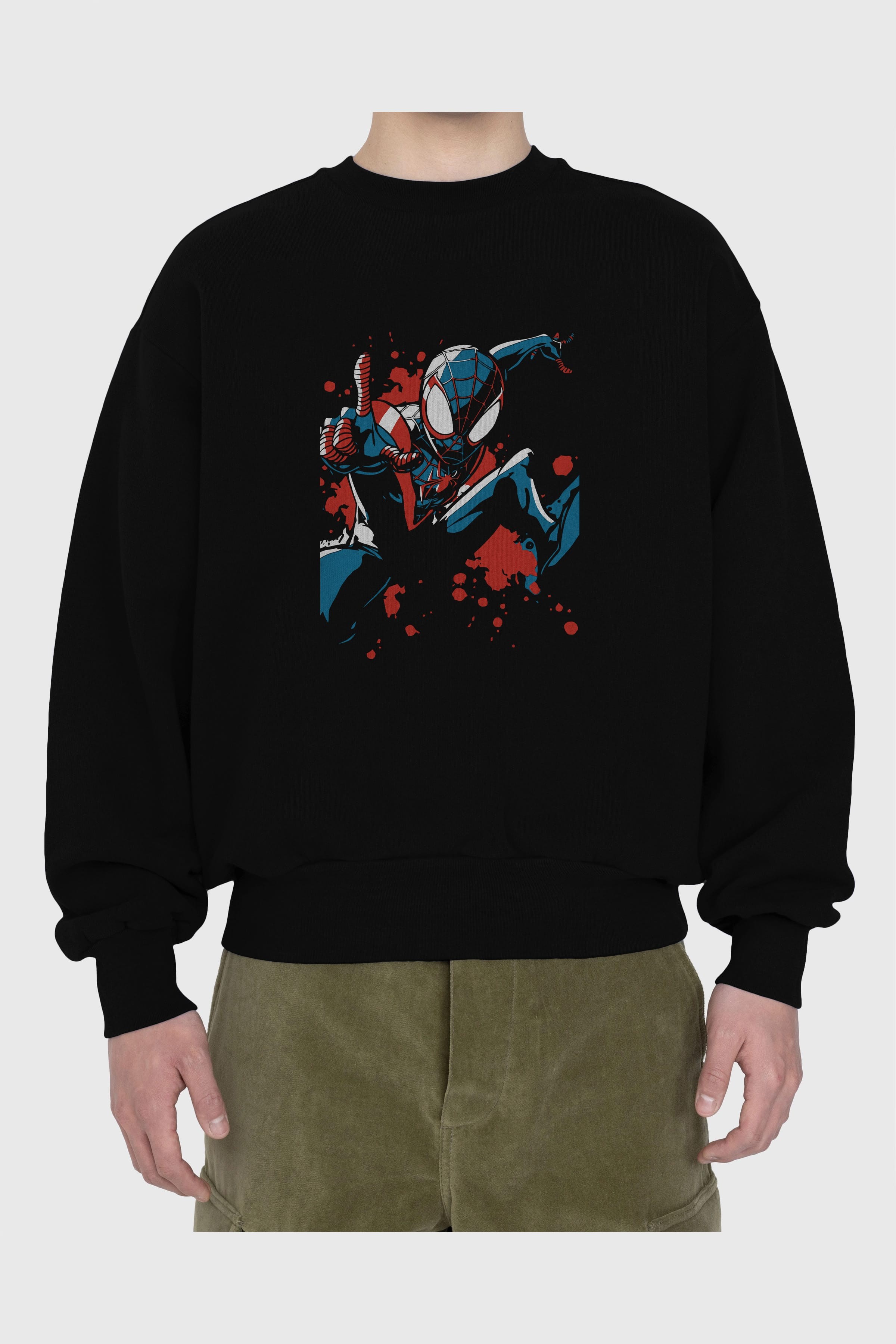 Venom (21) Ön Baskılı Oversize Sweatshirt Erkek Kadın Unisex