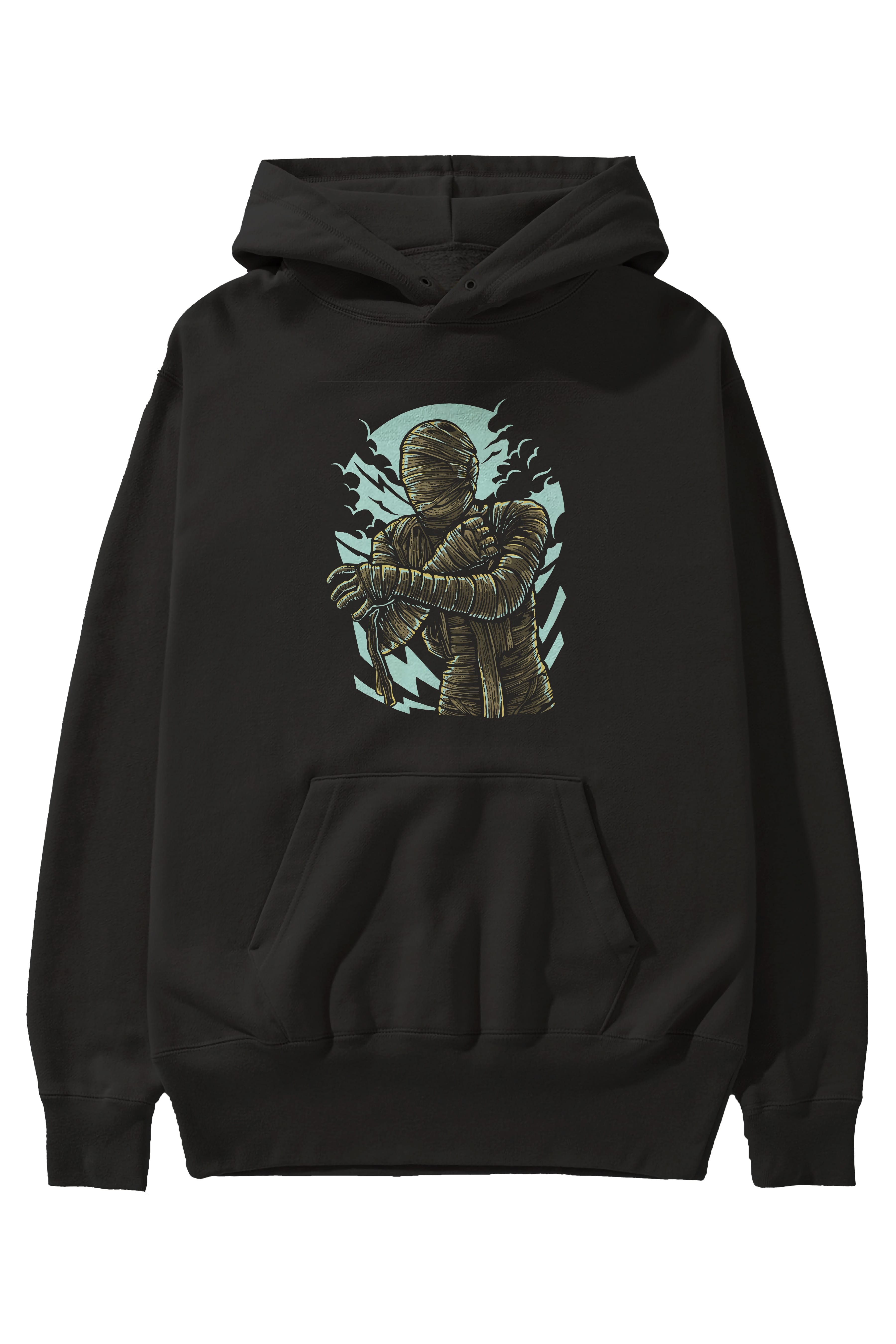 The Mummy Ön Baskılı Hoodie Oversize Kapüşonlu Sweatshirt Erkek Kadın Unisex