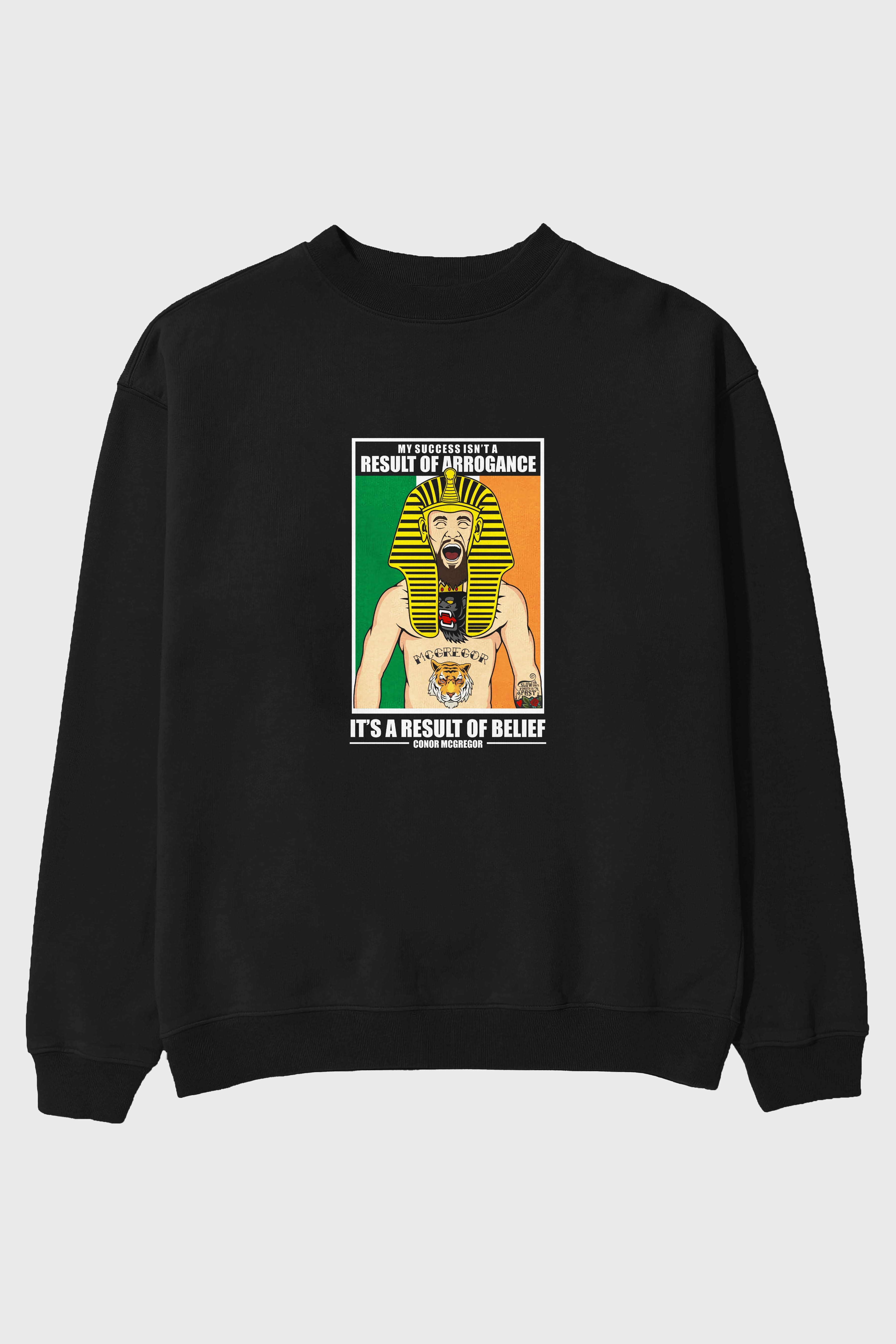 McGregor Pharaoh Ön Baskılı Oversize Sweatshirt Erkek Kadın Unisex