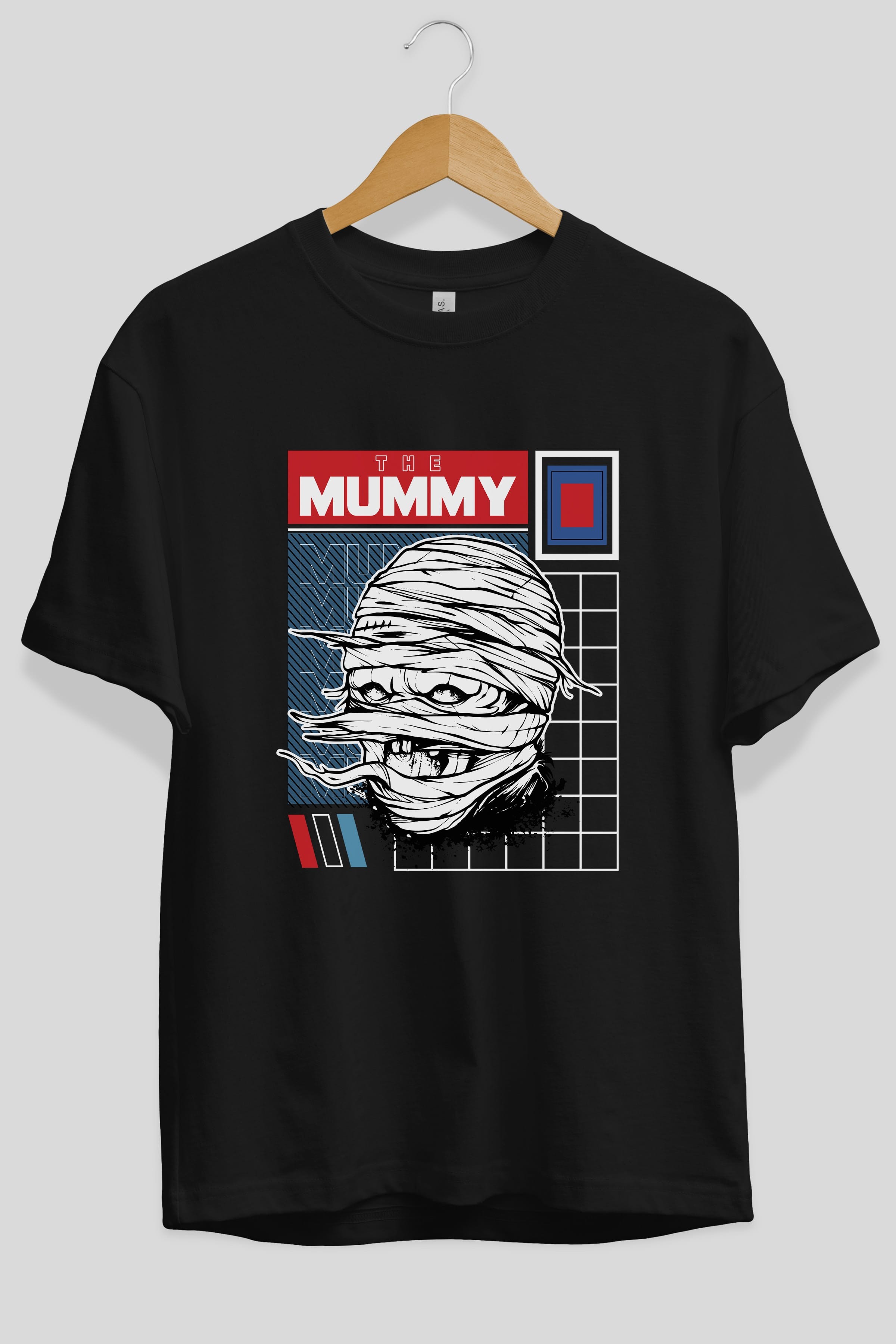 The Mummy Ön Baskılı Oversize t-shirt Erkek Kadın Unisex