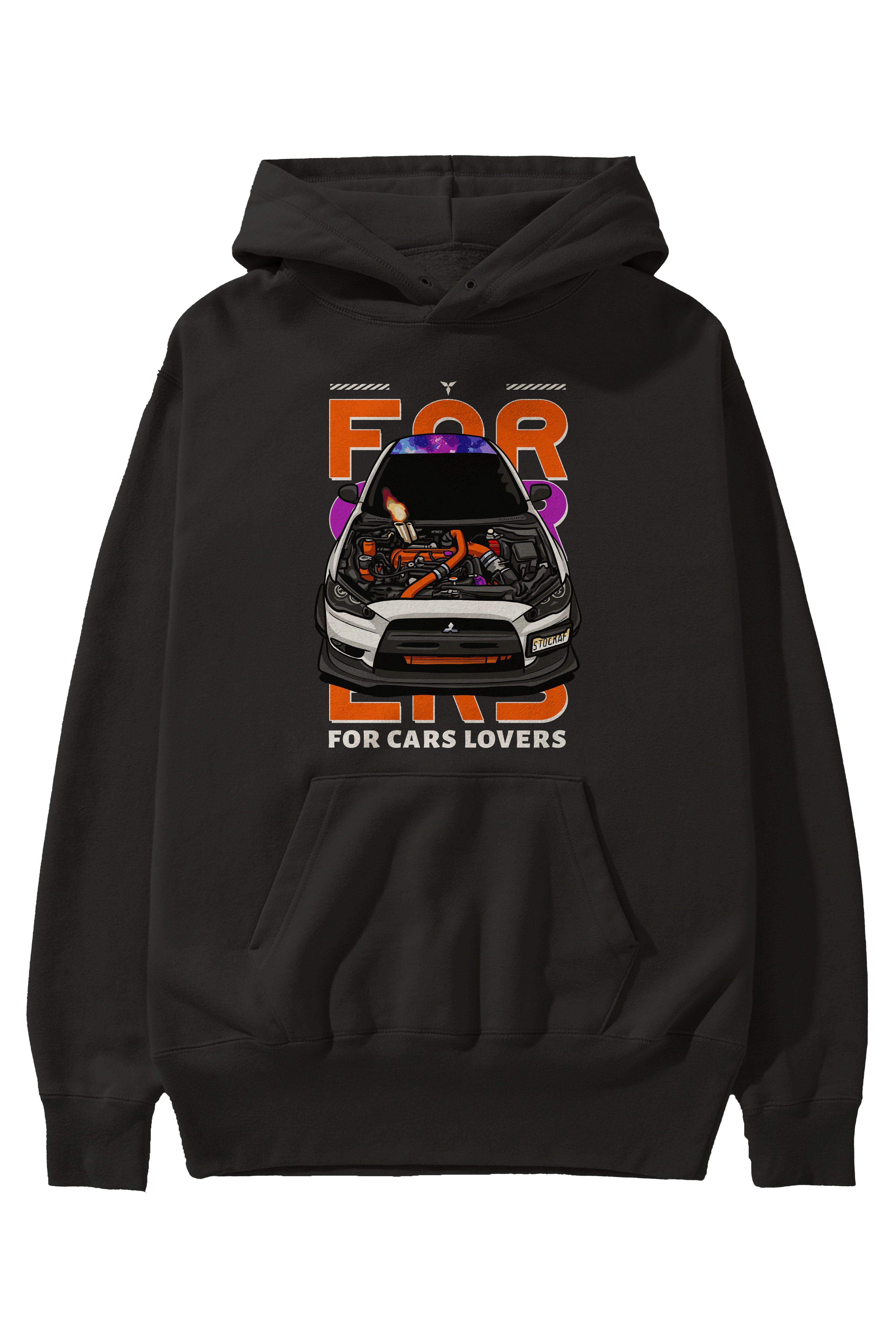 for cars lovers Ön Baskılı Hoodie Oversize Kapüşonlu Sweatshirt Erkek Kadın Unisex