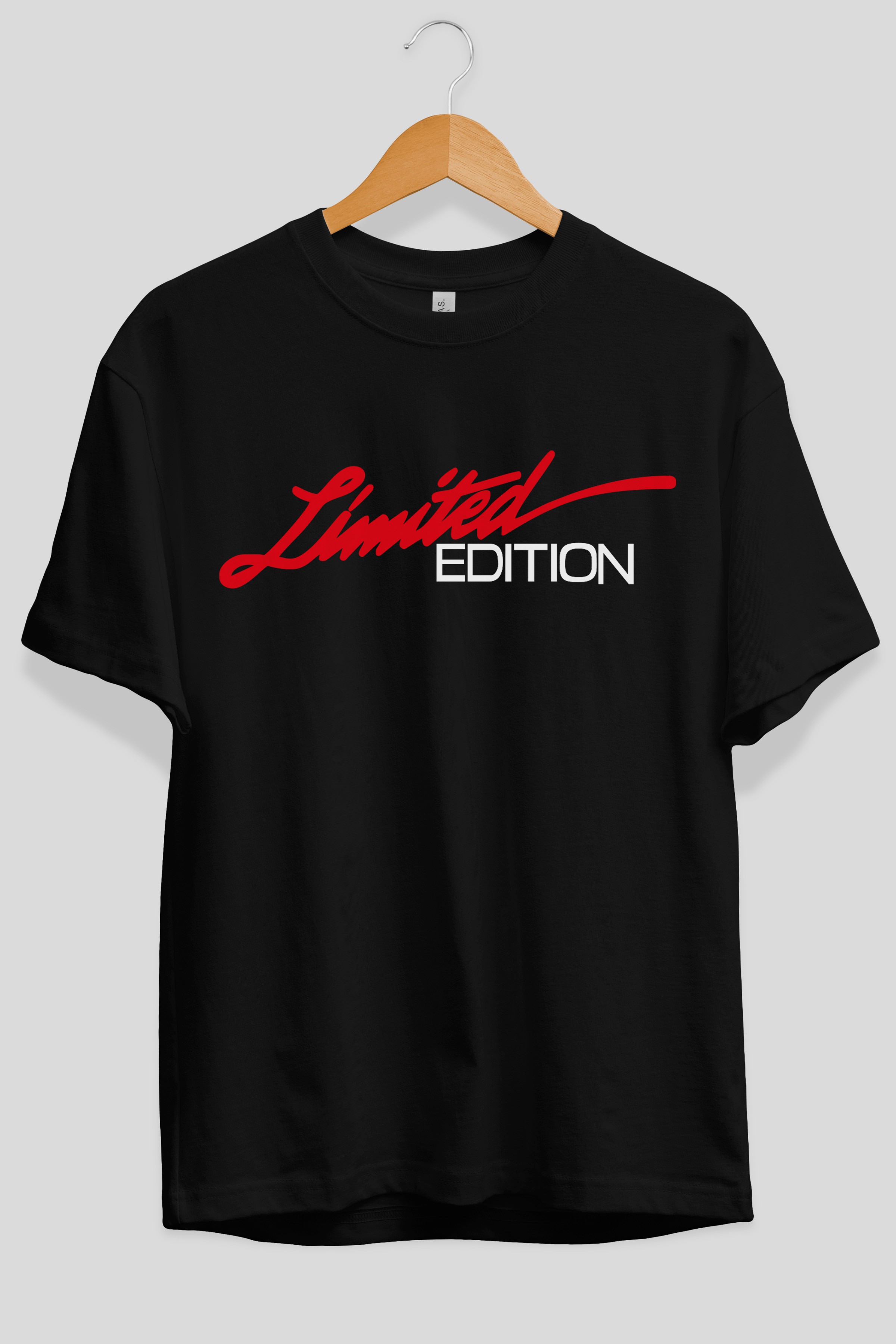 Limited Edition Ön Baskılı Oversize t-shirt %100 pamuk Erkek Kadın Unisex