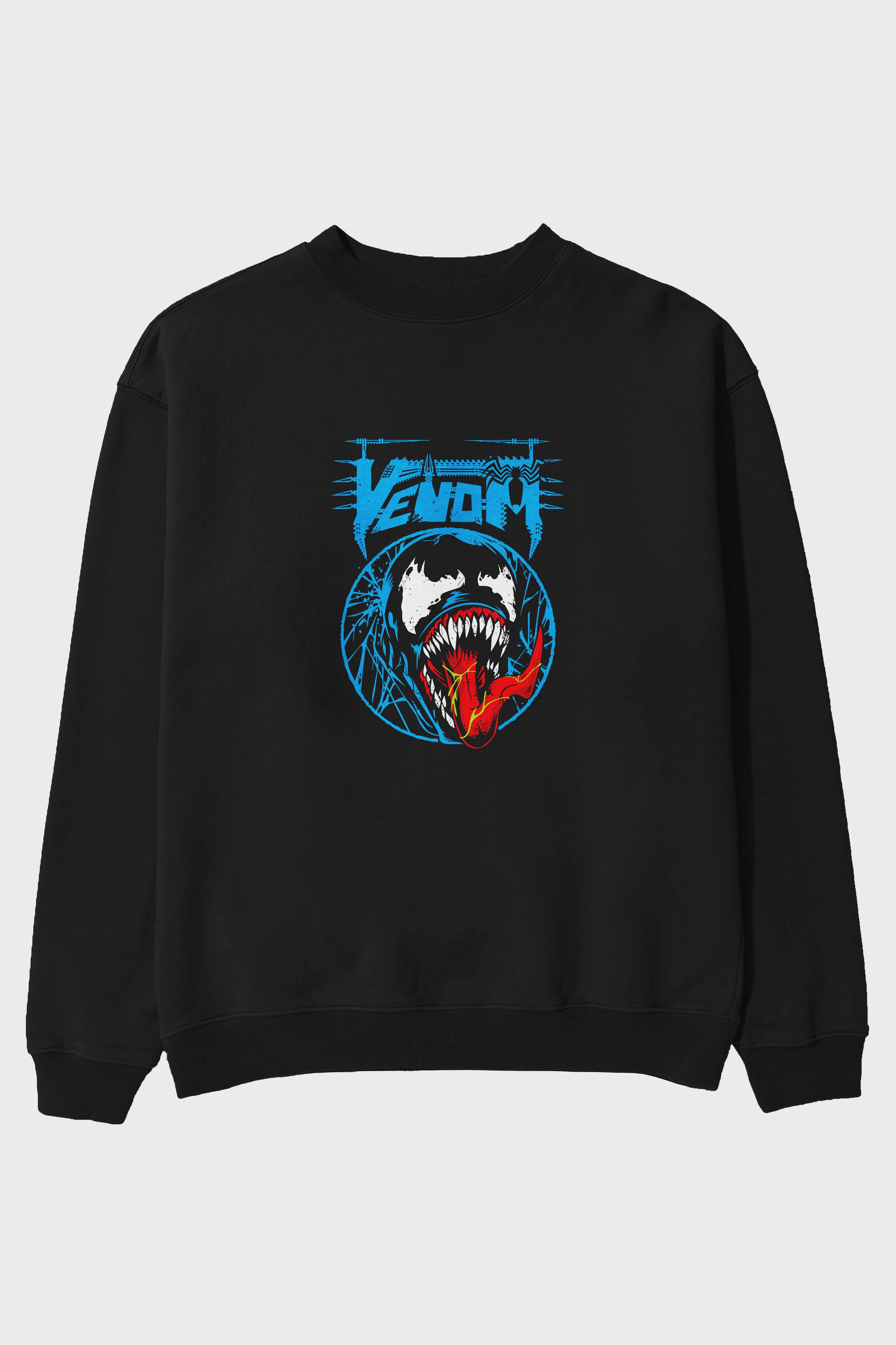 Venom (23) Ön Baskılı Oversize Sweatshirt Erkek Kadın Unisex