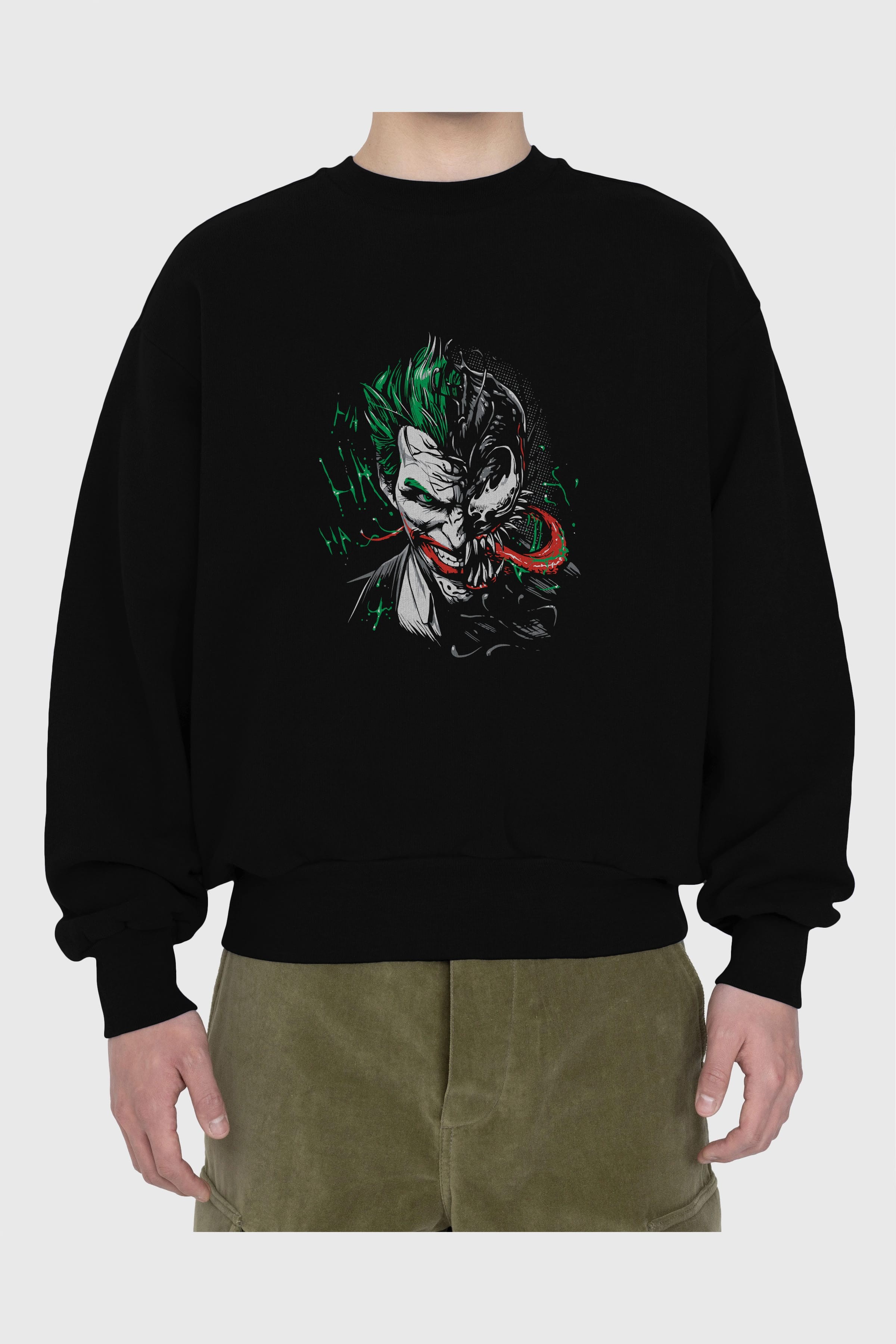 Venom (16) Ön Baskılı Oversize Sweatshirt Erkek Kadın Unisex