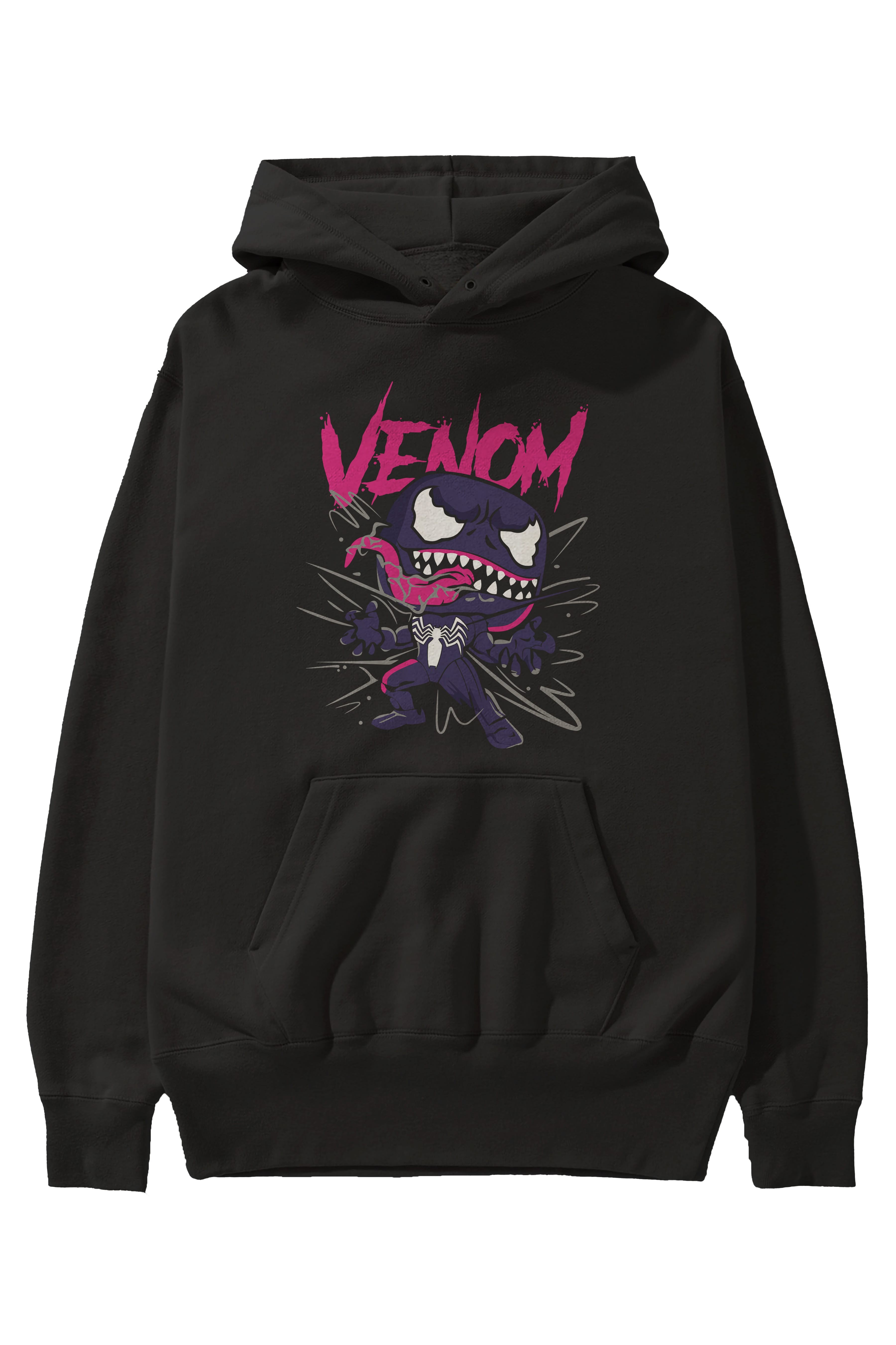 Venom (20) Ön Baskılı Hoodie Oversize Kapüşonlu Sweatshirt Erkek Kadın Unisex