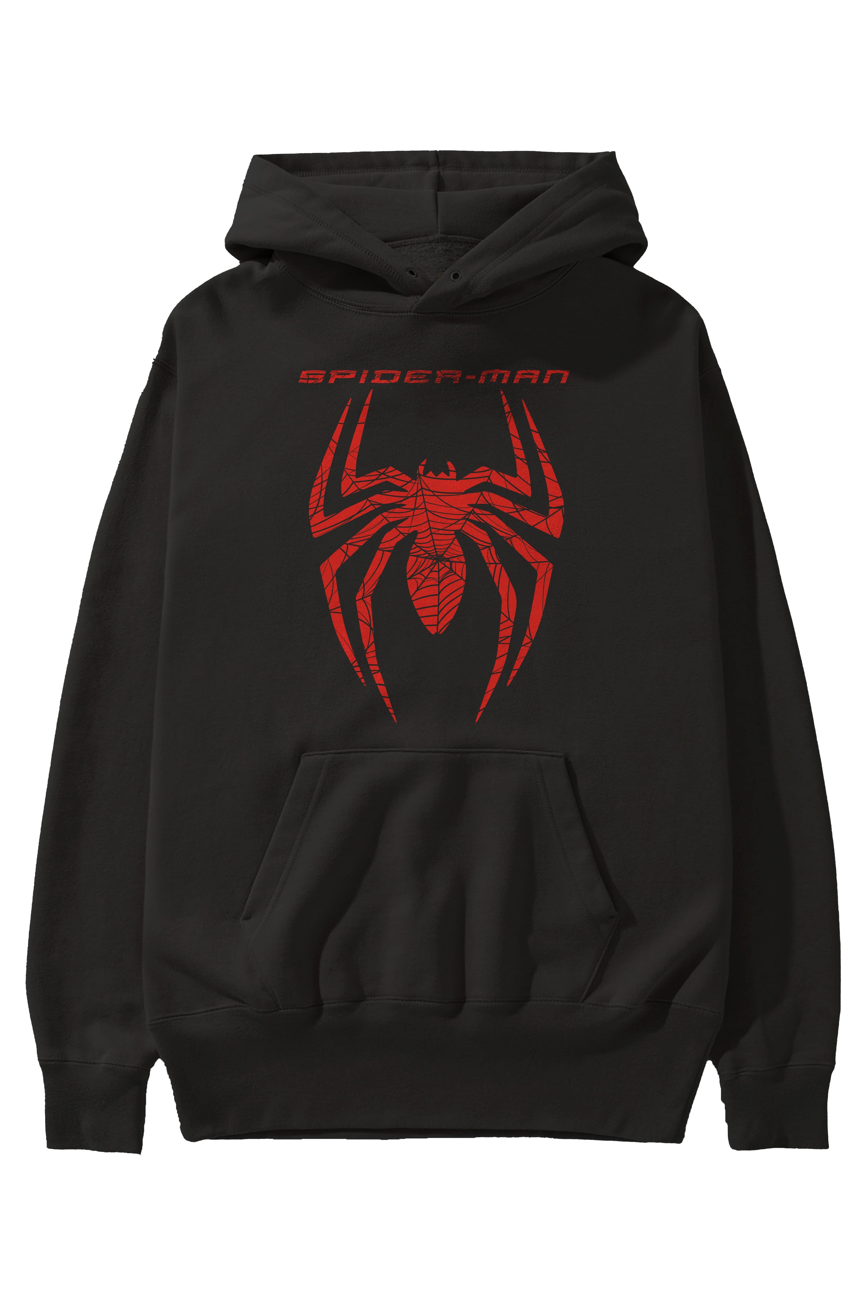 Spiderman (11) Ön Baskılı Hoodie Oversize Kapüşonlu Sweatshirt Erkek Kadın Unisex