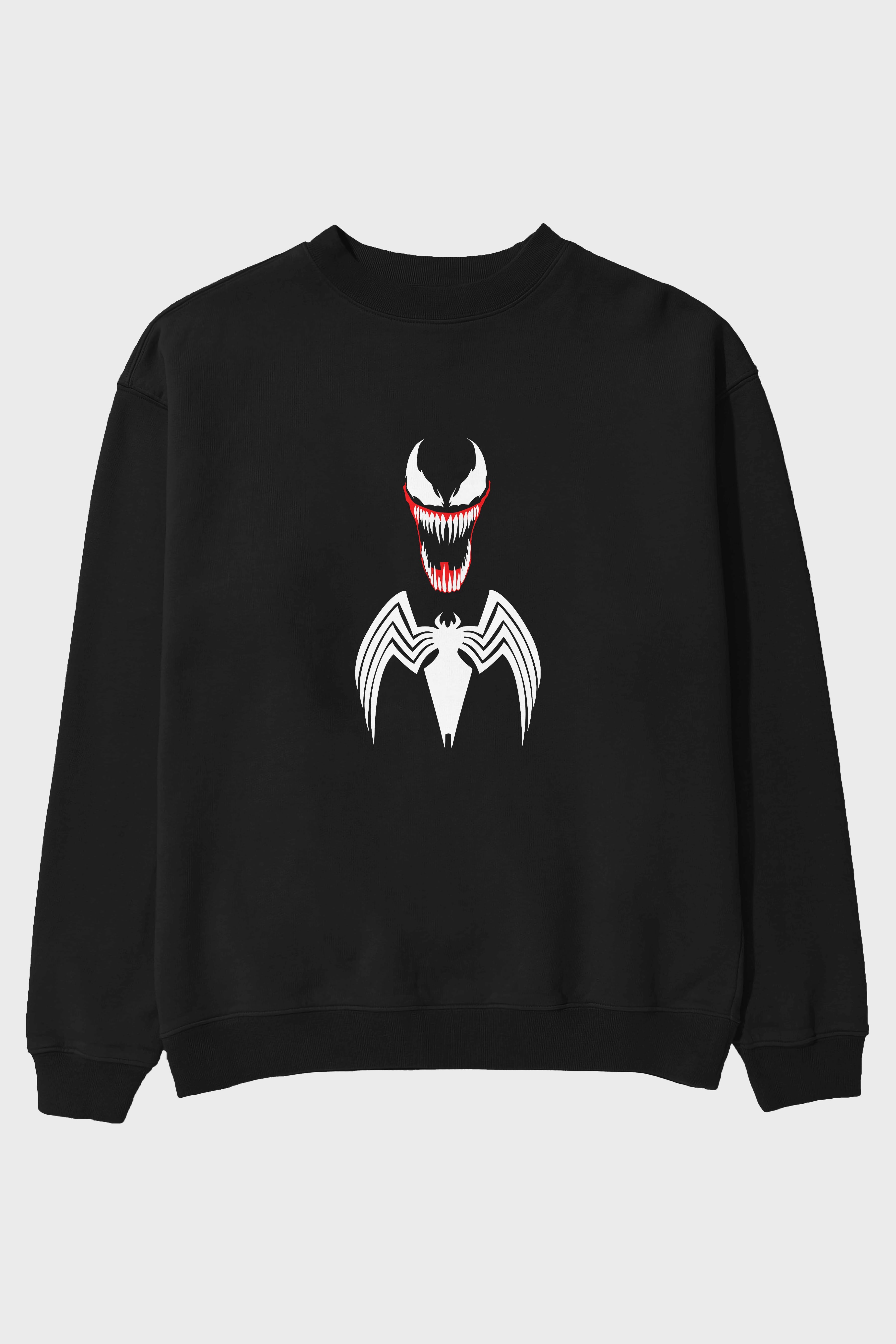 Spiderman (26) Ön Baskılı Oversize Sweatshirt Erkek Kadın Unisex