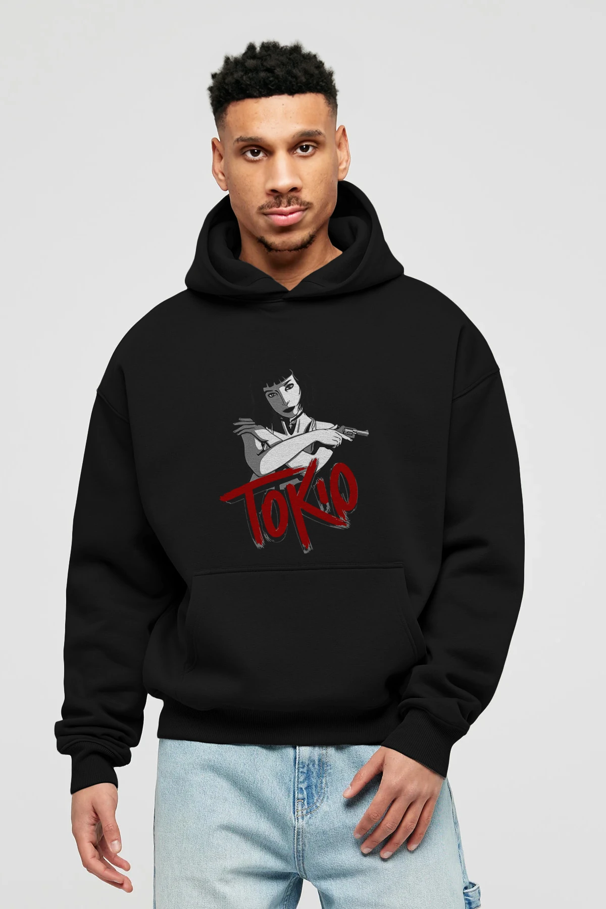 La Casa De Papel (10) Ön Baskılı Hoodie Oversize Kapüşonlu Sweatshirt Erkek Kadın Unisex
