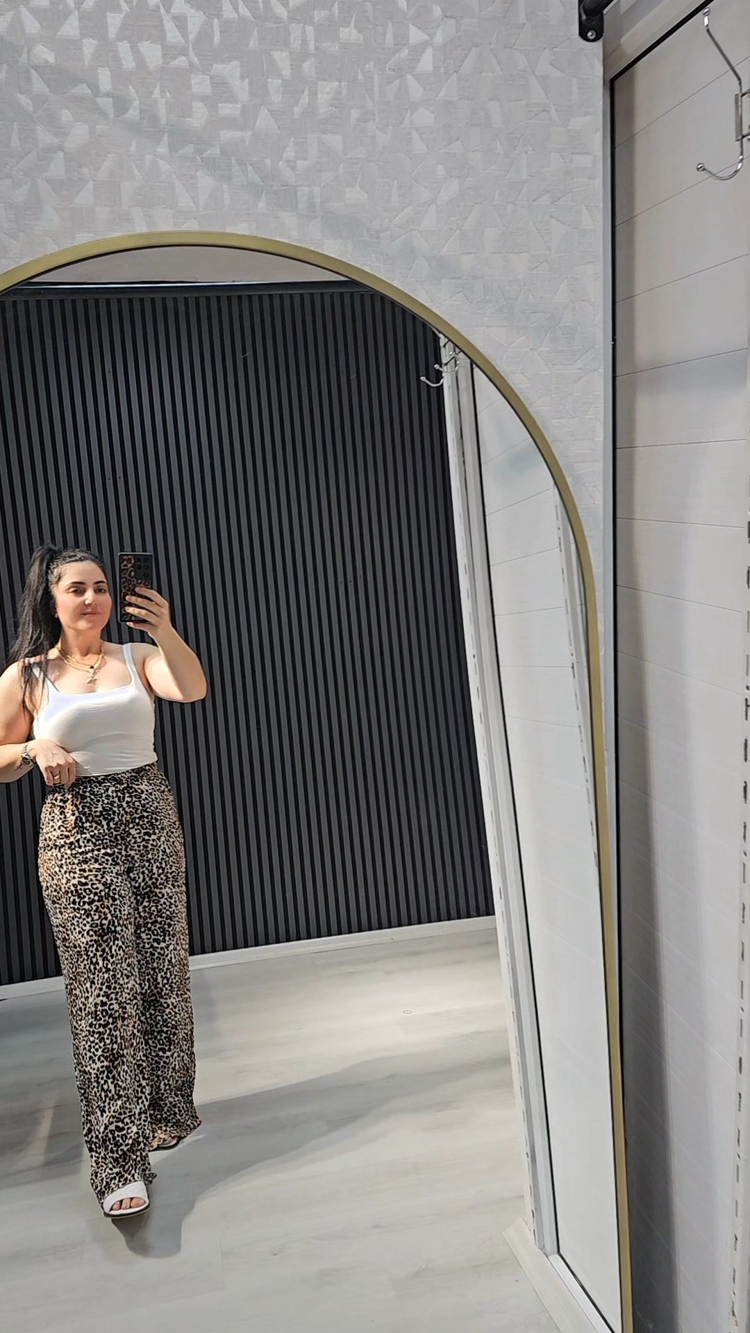 leopar palazzo Pantolon ✨️